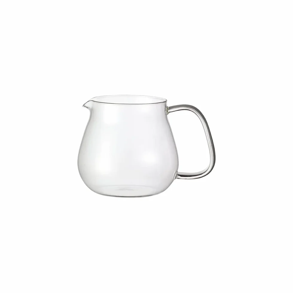 Kinto Unitea Tetera One Touch 460 ml Vidrio Filtro Tapa Acero Inoxidable