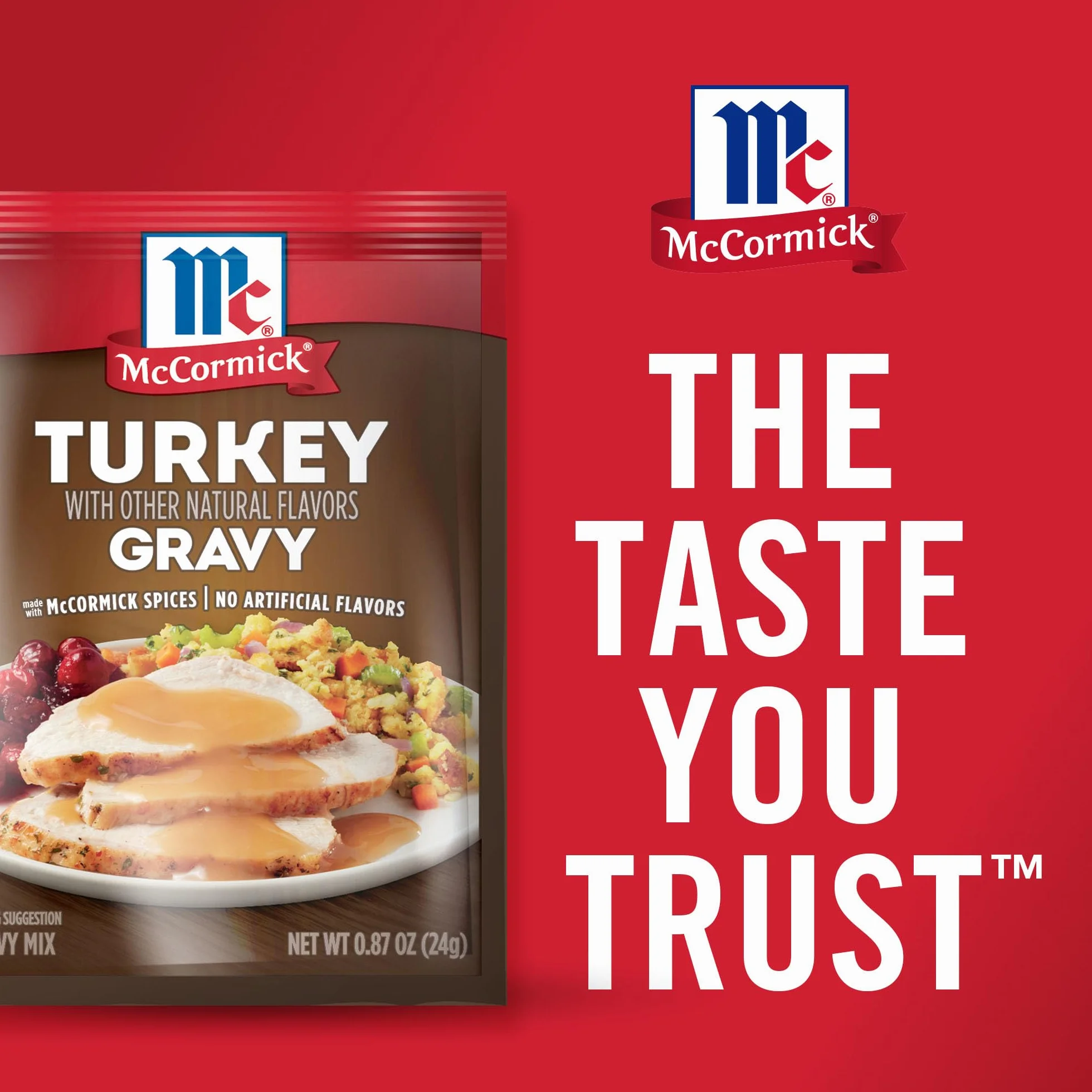 McCormick Turkey Gravy Mix 0.87 oz