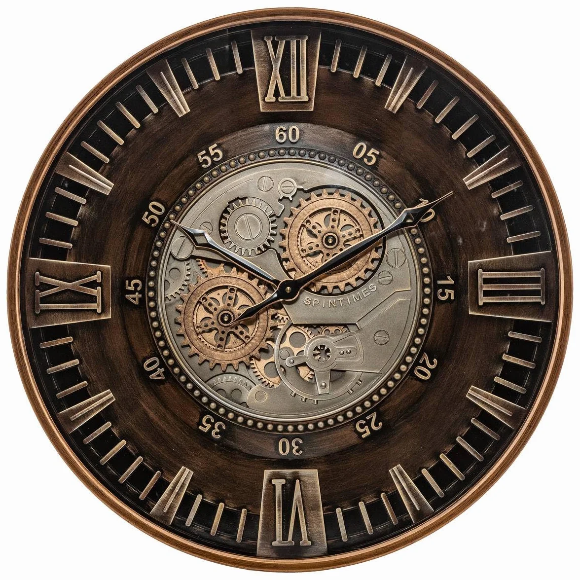 Atmosphera Reloj mecánico Yoni Metal marrón 59cm
