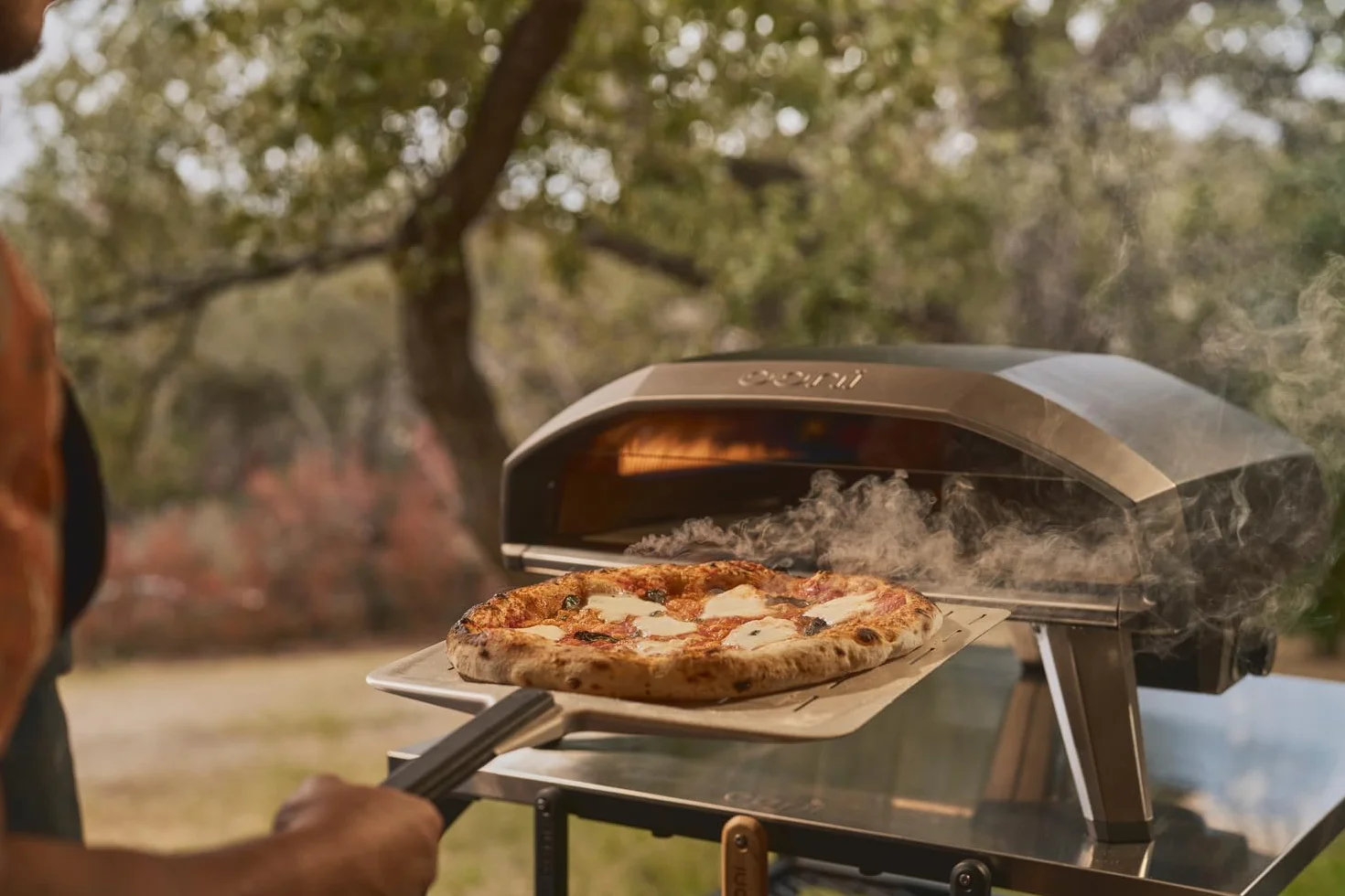 Ooni Koda 2 Pro 18" Horno de Pizza a Gas Negro/Gris Portátil 2 Zonas de Cocción 30 mBar
