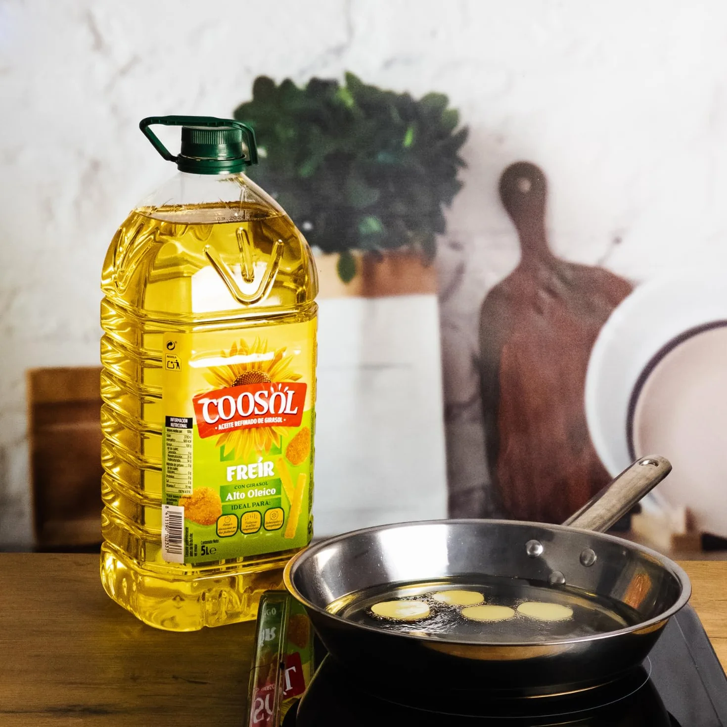 Aceite de Girasol Alto Oleico Especial Freír Garrafa 5L