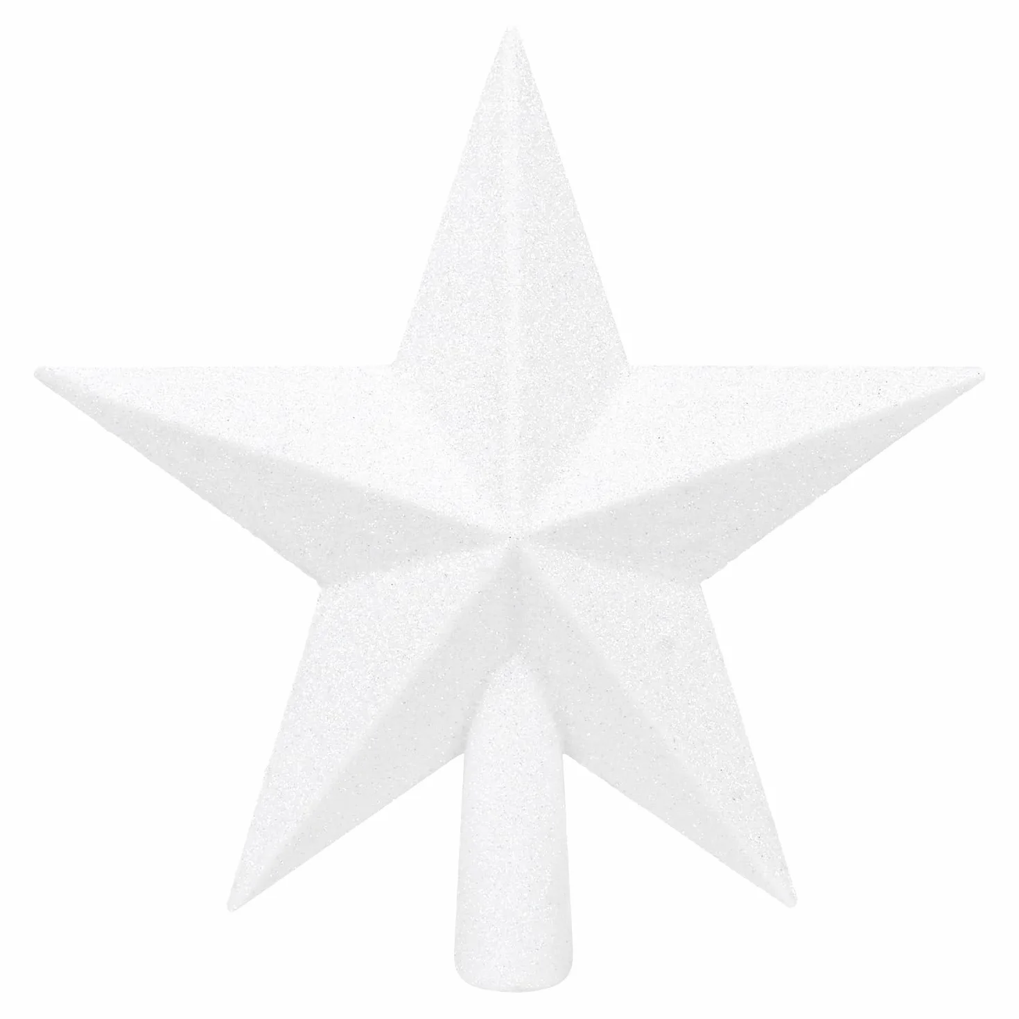 SULOLI Estrella para Árbol de Navidad 19cm Blanca
