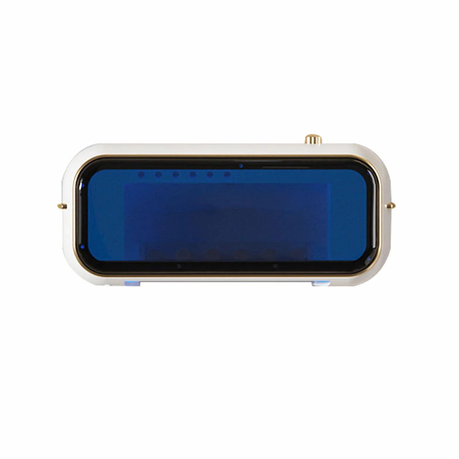 Desinfectante de cepillo de dientes, luz ultravioleta, esterilizador de cepillo de dientes, mata bacterias, soporte Led, esterilizador de cepillo de dientes UV montado en la pared,White