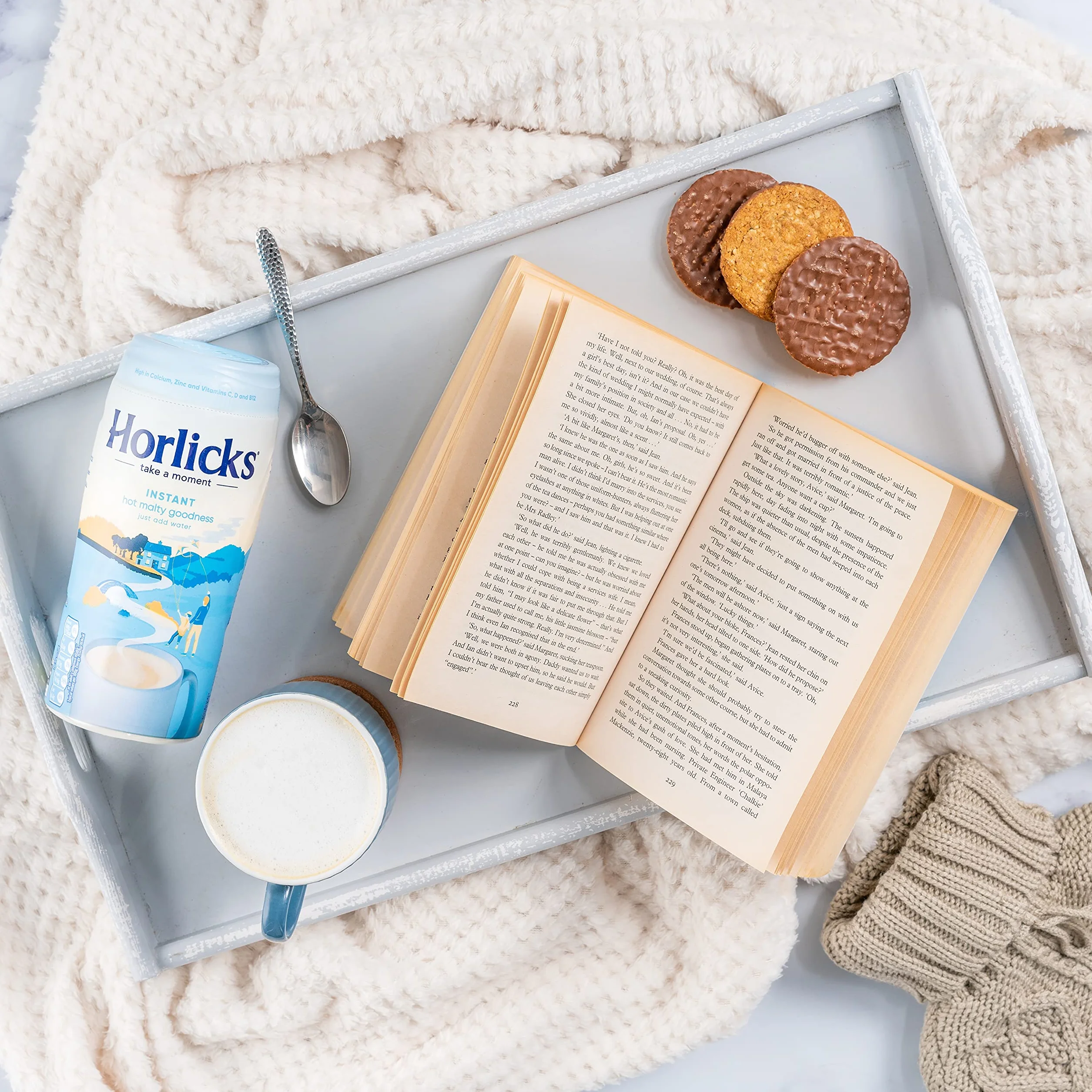 Horlicks Frascos de Golosinas Calientes Instantáneos 6x500g