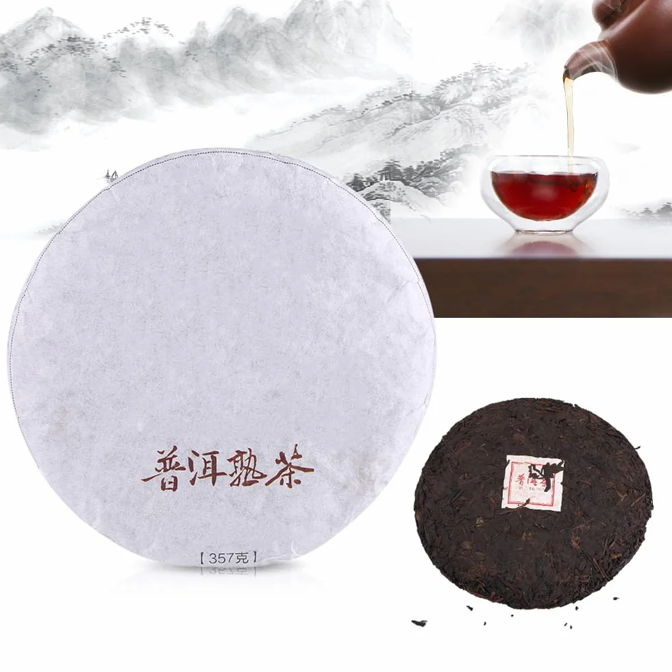 Té Puerh Chino Yunnan Premium Puer Pastel de té Cocido 357g