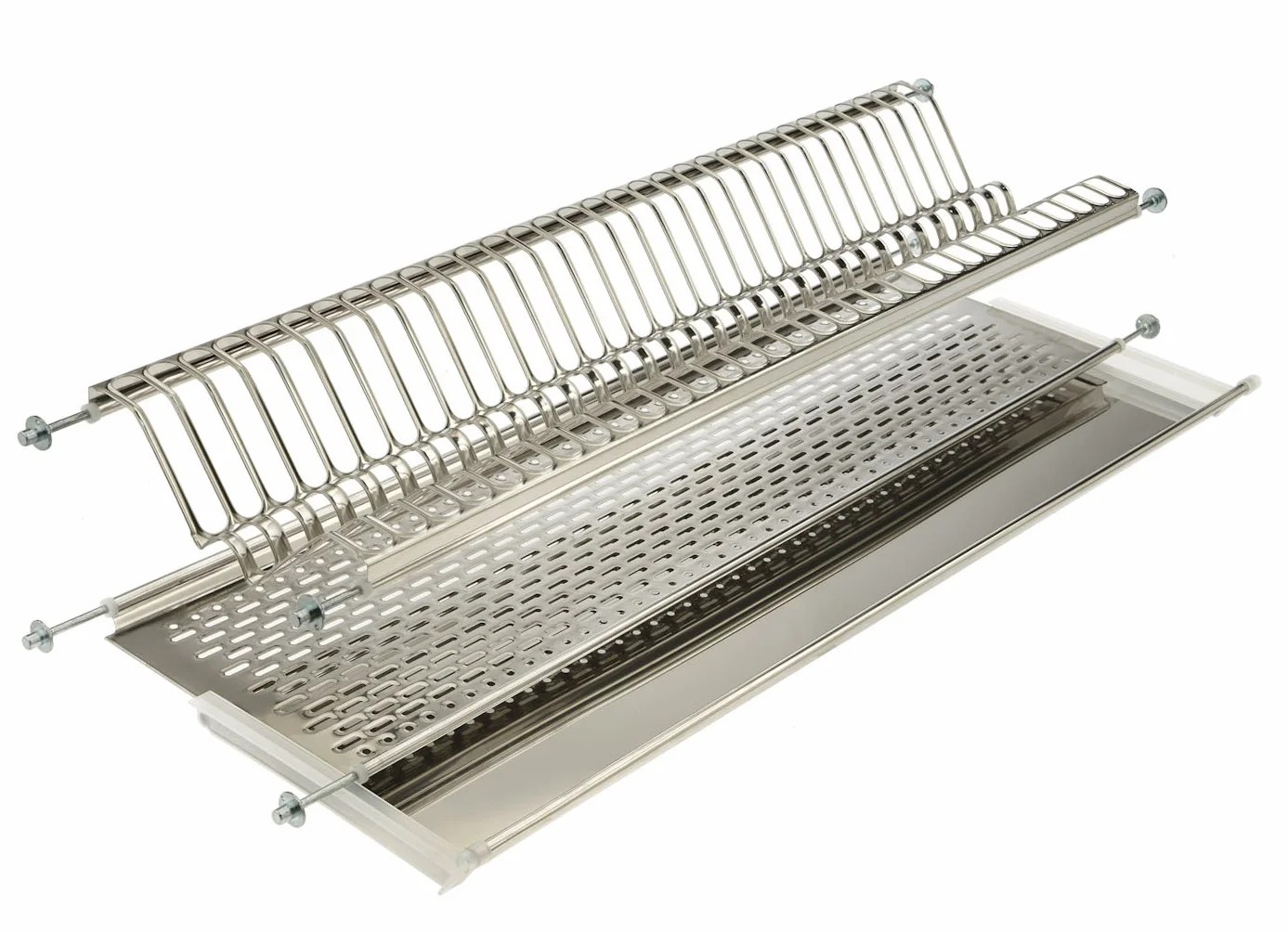 Elletipi Bridge I850 CB1 41 V01 - Escurreplatos para Mueble de Cocina, 45 cm, Acero Inoxidable