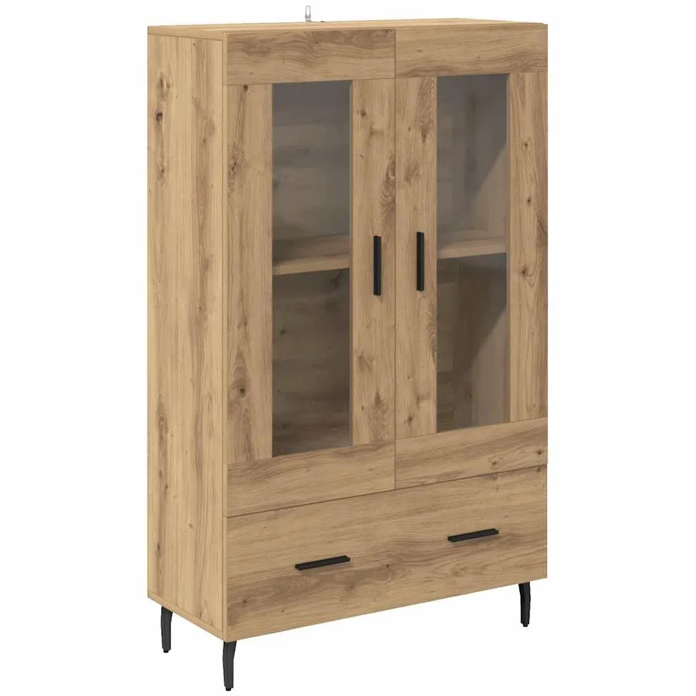 Genérico Alacena Roble Artesanal 69,5 x 31 x 115 cm Madera contrachapada,Mobiliario,Armarios y Almacenamiento,Aparadores-882542