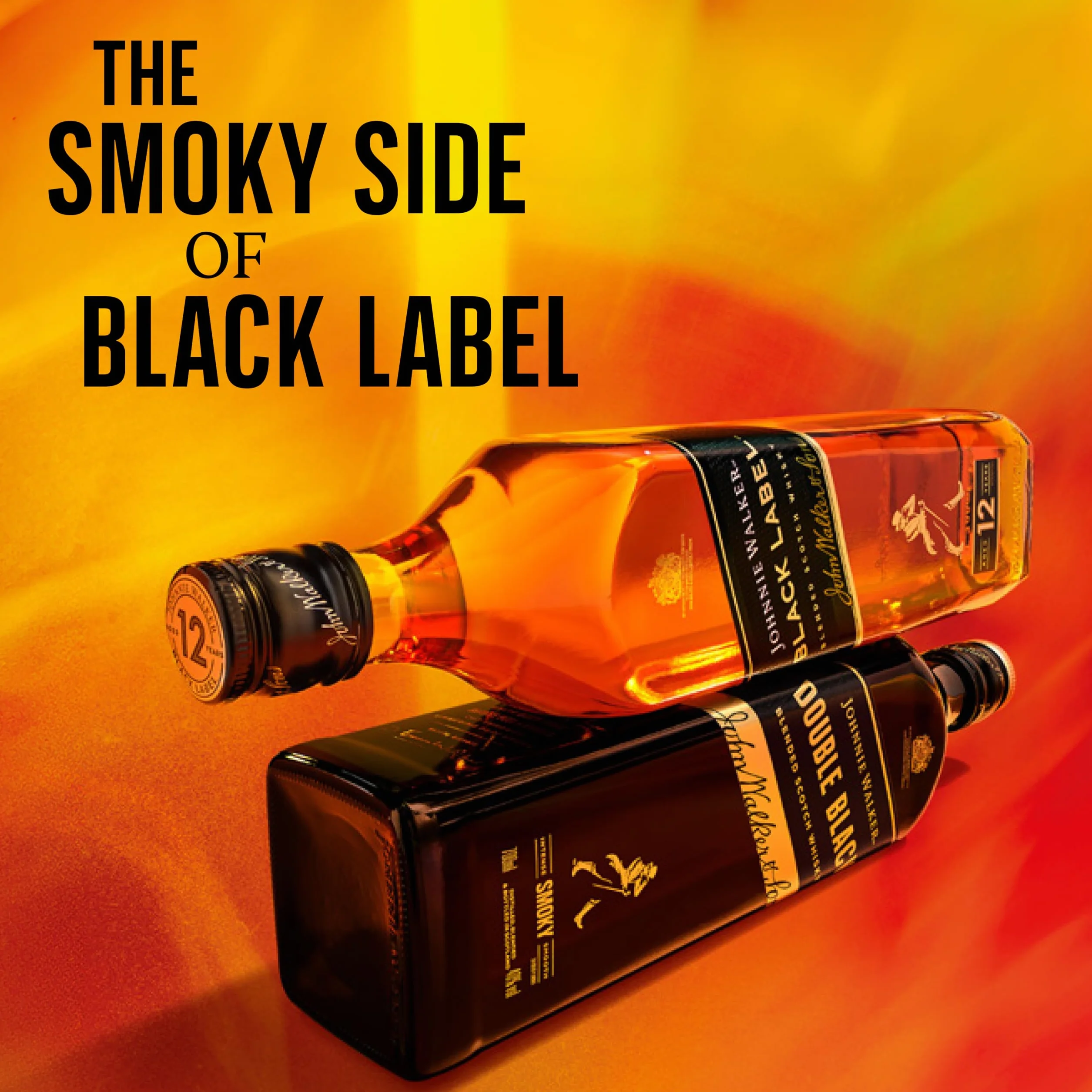 Johnnie Walker Double Black Label Blended Scotch Whisky 700 ml
