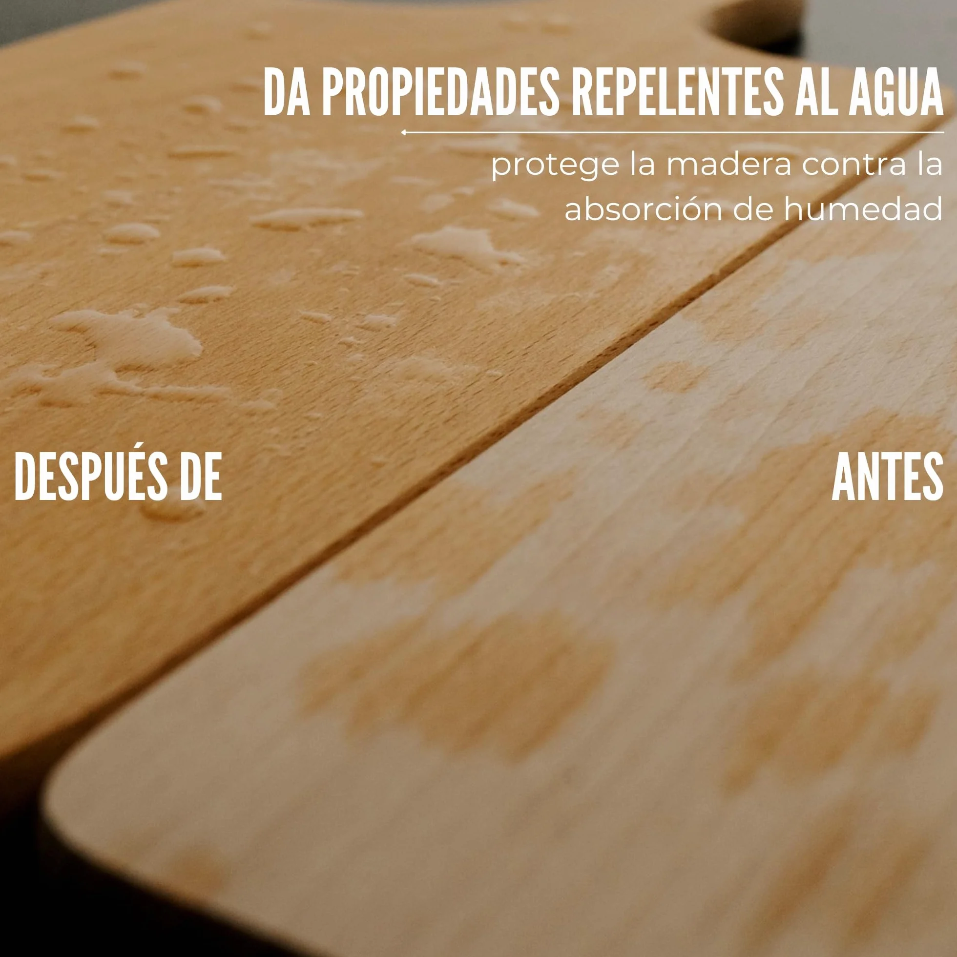 Aceite para Madera 500 ml - Calidad Alimentaria, Aceite Mineral para Tabla de Cortar, Cuidado Natural para Tablas de Madera