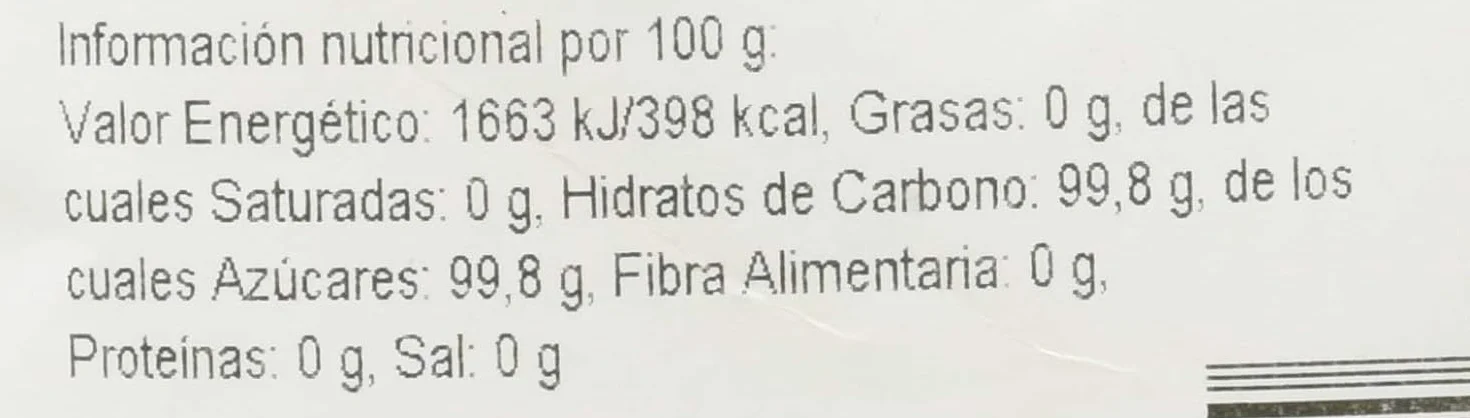 El Granero Integral Fructosa 1 kg Endulzante Natural Bajo Índice Glucémico