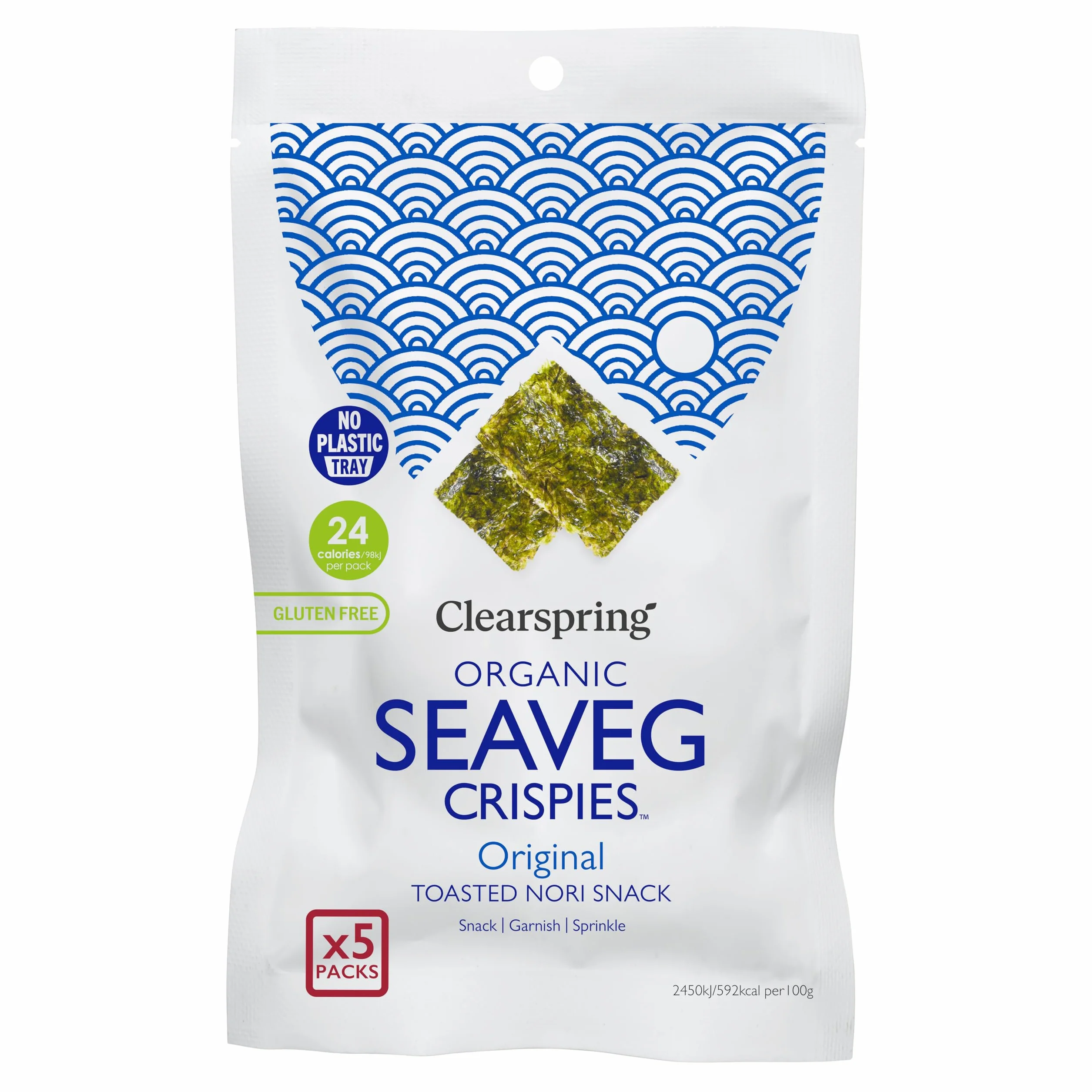 ALGA NORI tostada multipack snack 5udsx4gr