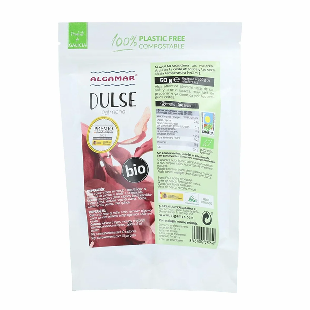 Alga Dulse Palmaria Bio 50g