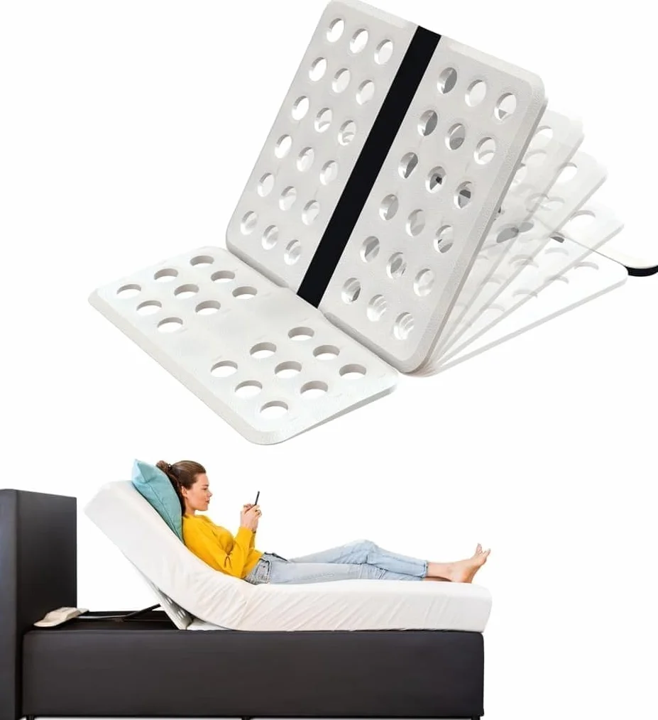 COSYLIFT Somier de láminas Add-On - Elevador eléctrico para somieres de láminas y colchones, Apto para Todo Tipo de Camas y Camas Box Spring - con Motor y Mando Manual