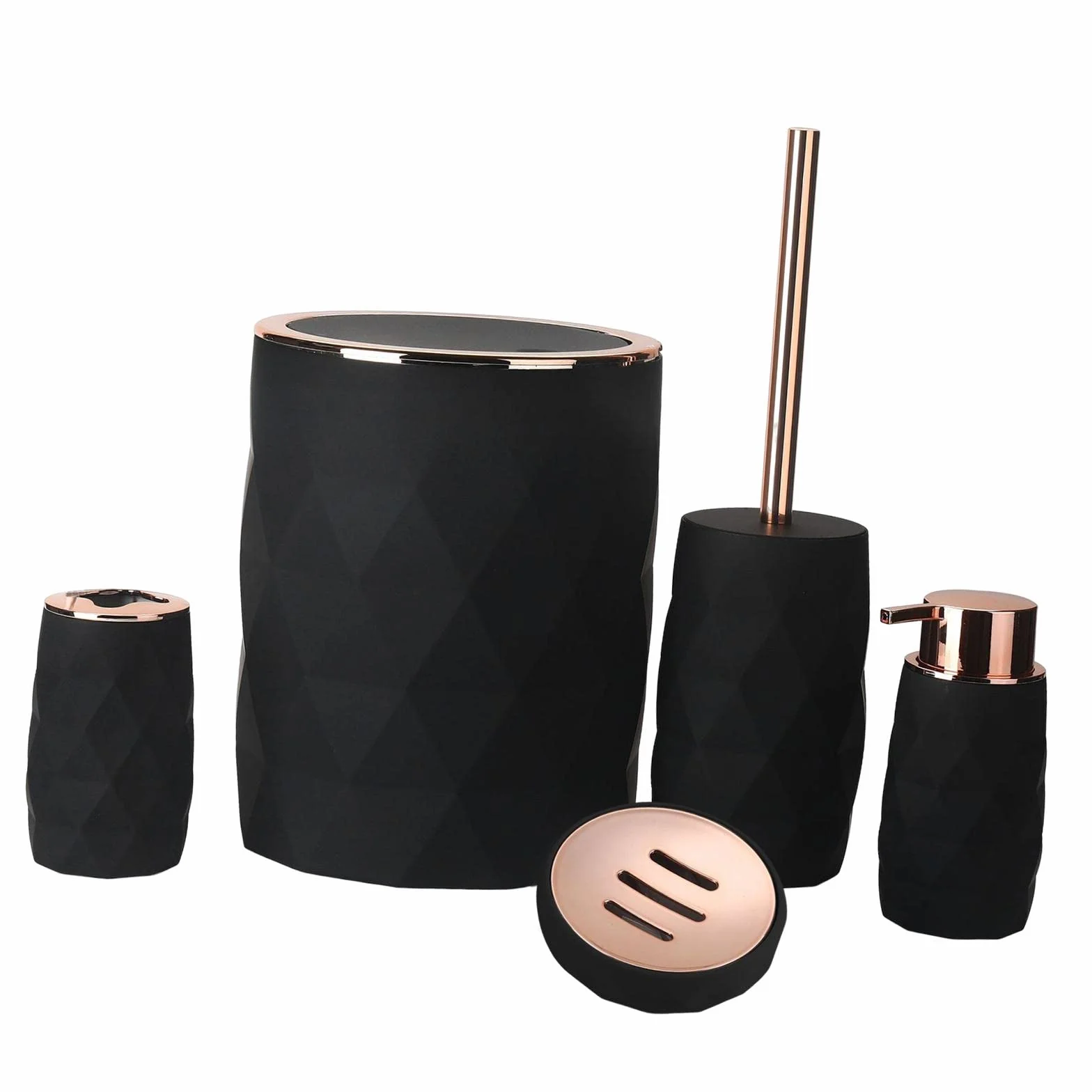 Accesorios de baño, soporte para cepillo de dientes, organizador de tocador, multifuncional, diseño elegante, adecuado para baños modernos