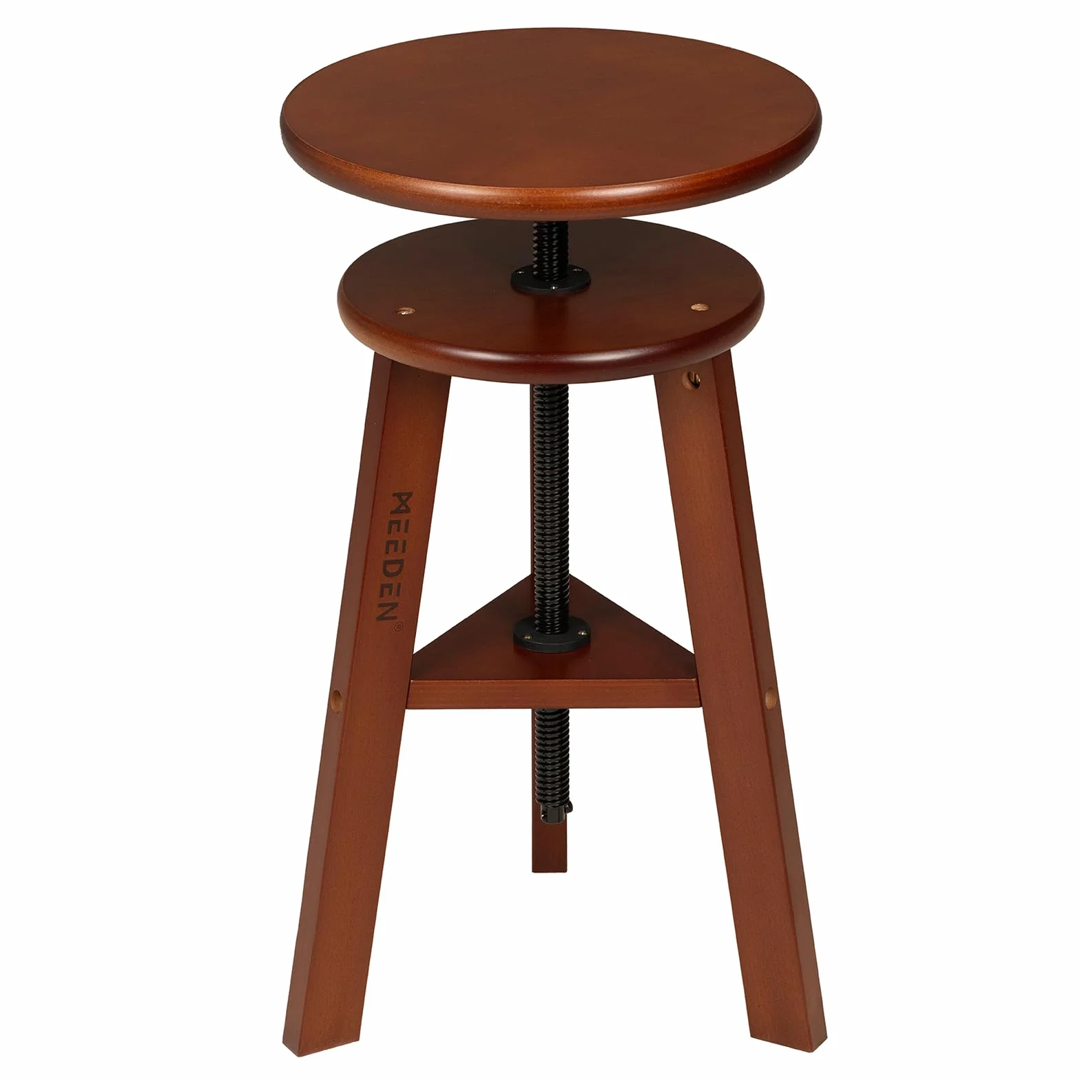 MEEDEN Taburete de Dibujo de Madera: Taburete de Pintura Ajustable en Altura de 48 a 66 cm - Taburete para Dibujo para Artistas y Adultos - Taburete de Arte para Estudio Barra Oficina Cocina