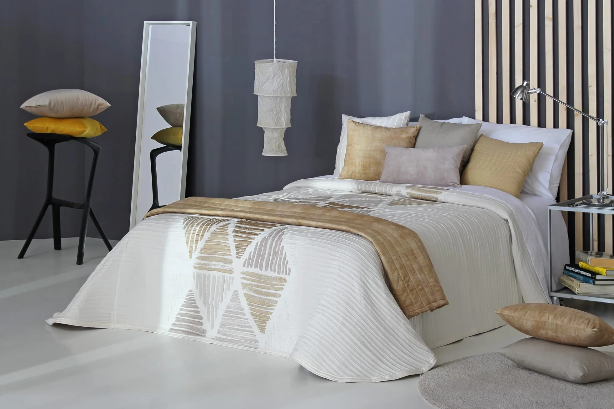 Reig Martí Colcha Reversible Beige Cama 180 cm Lynch
