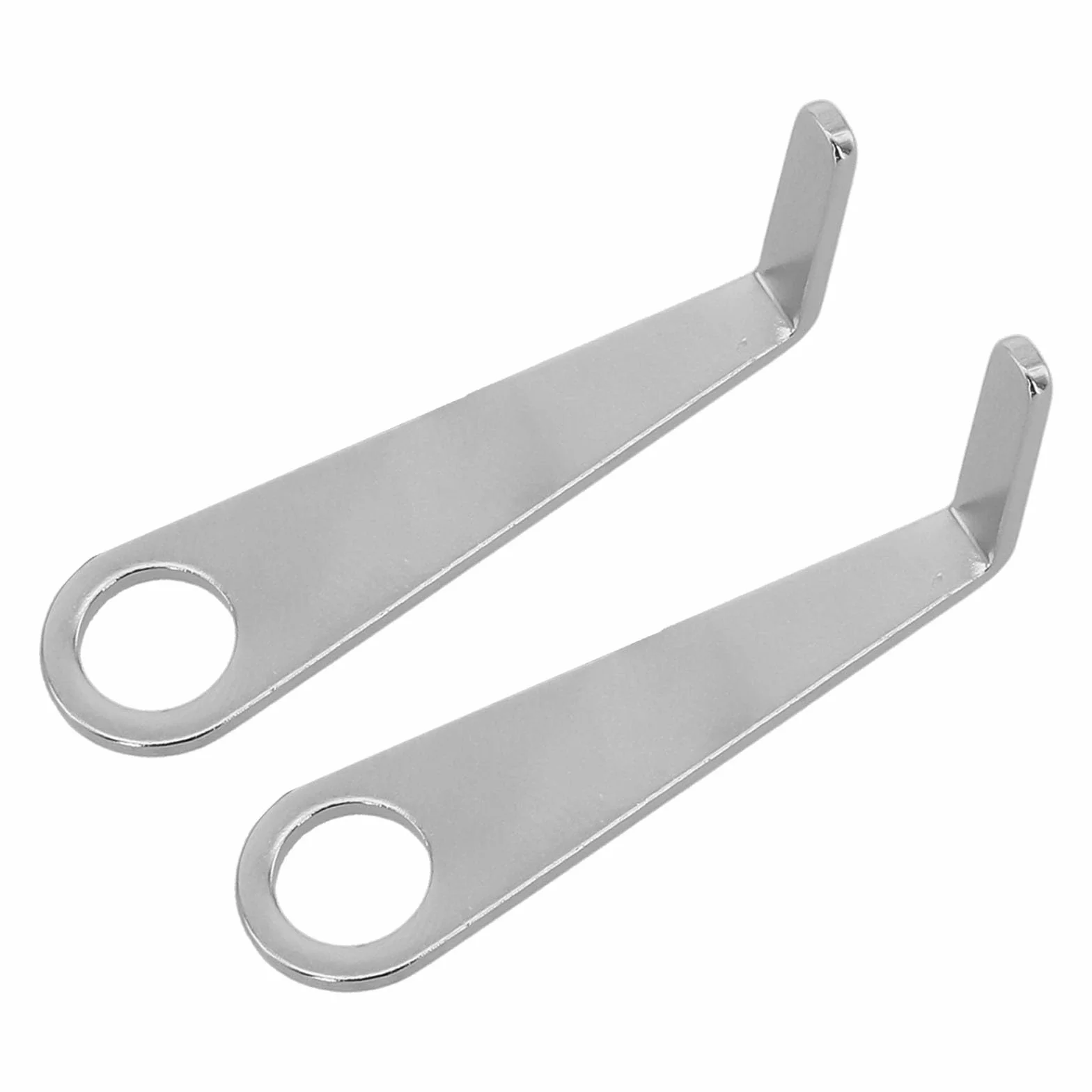 Zilimontt 2 piezas de herramienta de repuesto para timbre de puerta, llave de extracción segura para acceso a la batería, herramienta de apertura de acero inoxidable compatible con cámara, Si
