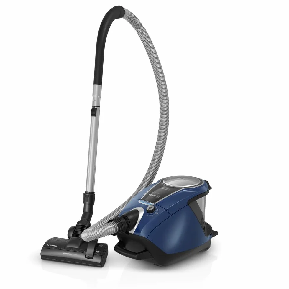 Bosch - Aspirador sin bolsa Relaxx Ultimate, Extremadamente silencioso 68 dB, 700 W, 3 litros, Azul, azul, BGS7RCL