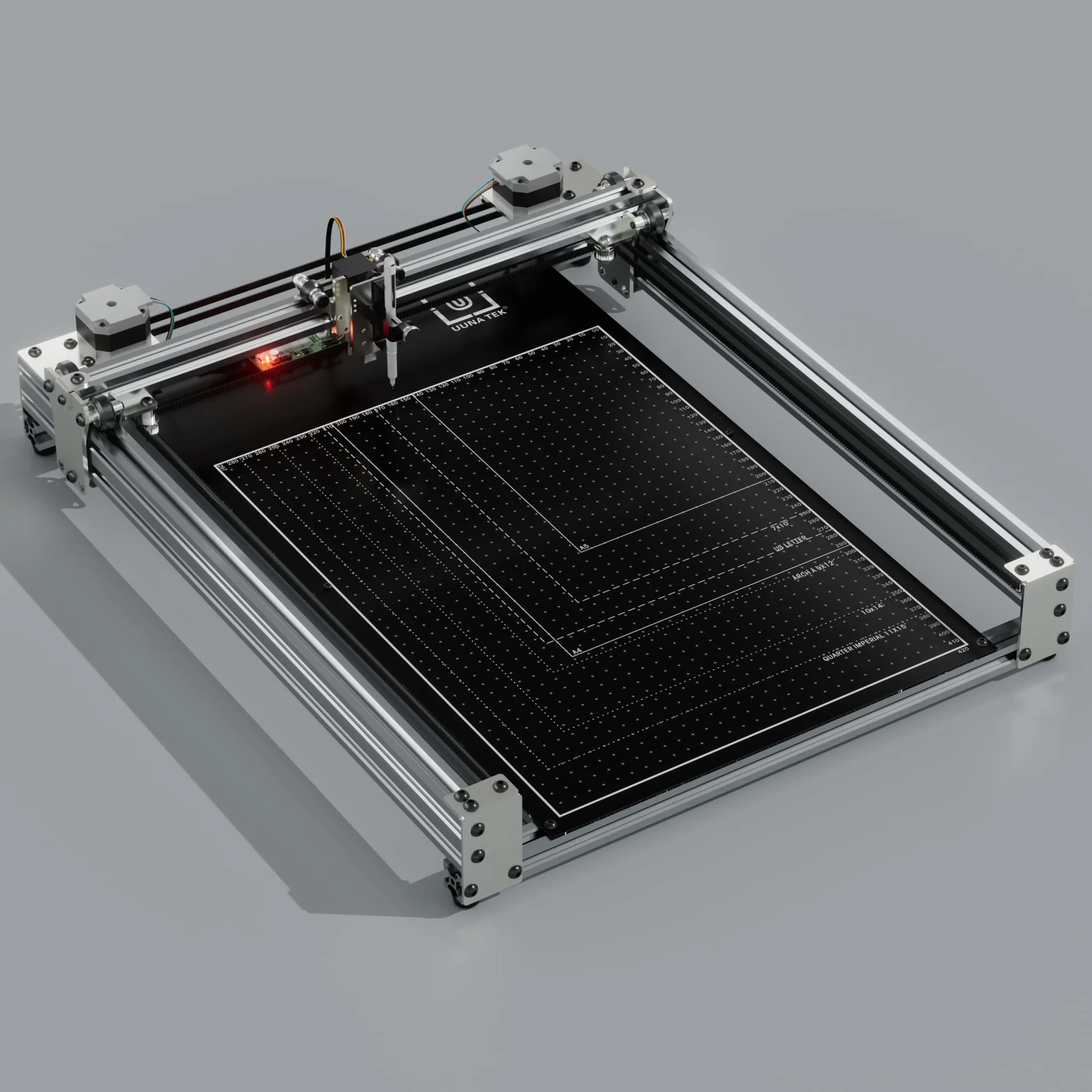 iDraw H SE - Robot de dibujo para artistas, plóter de bolígrafo, trazador XY, máquina de dibujo de robot de escritura a mano estable con placa base, rango de trabajo A5-A3, diseño todo en