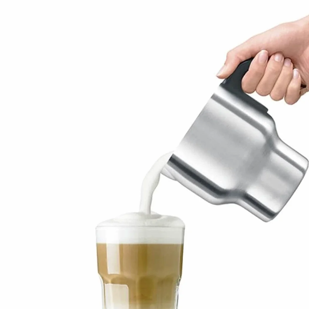 Sage Milk Cafe - Espumador de Leche para Latte, Capuccino, Chocolate Caliente y Otras Bebidas Calientes, Acero Inoxidable