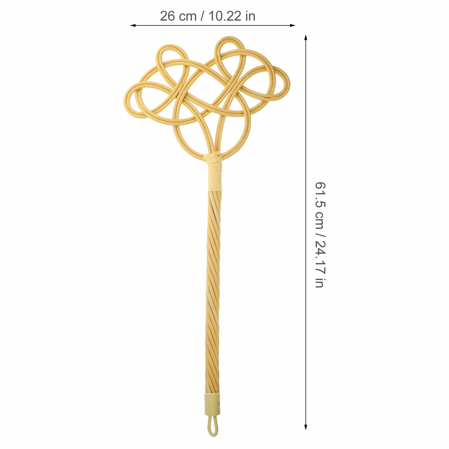 Paleta para Quitar Polvo de Colchas y Alfombras Mango Largo, Raqueta Tradicional de Ratán Sintético, Herramienta Manual para Limpieza Doméstica, Esponjador para Edredones