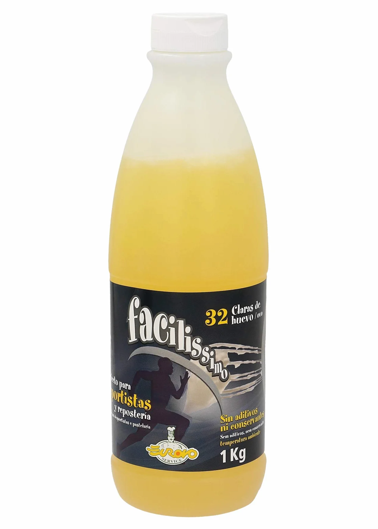 FACILISSIMO claras de huevo botella 1 Kg
