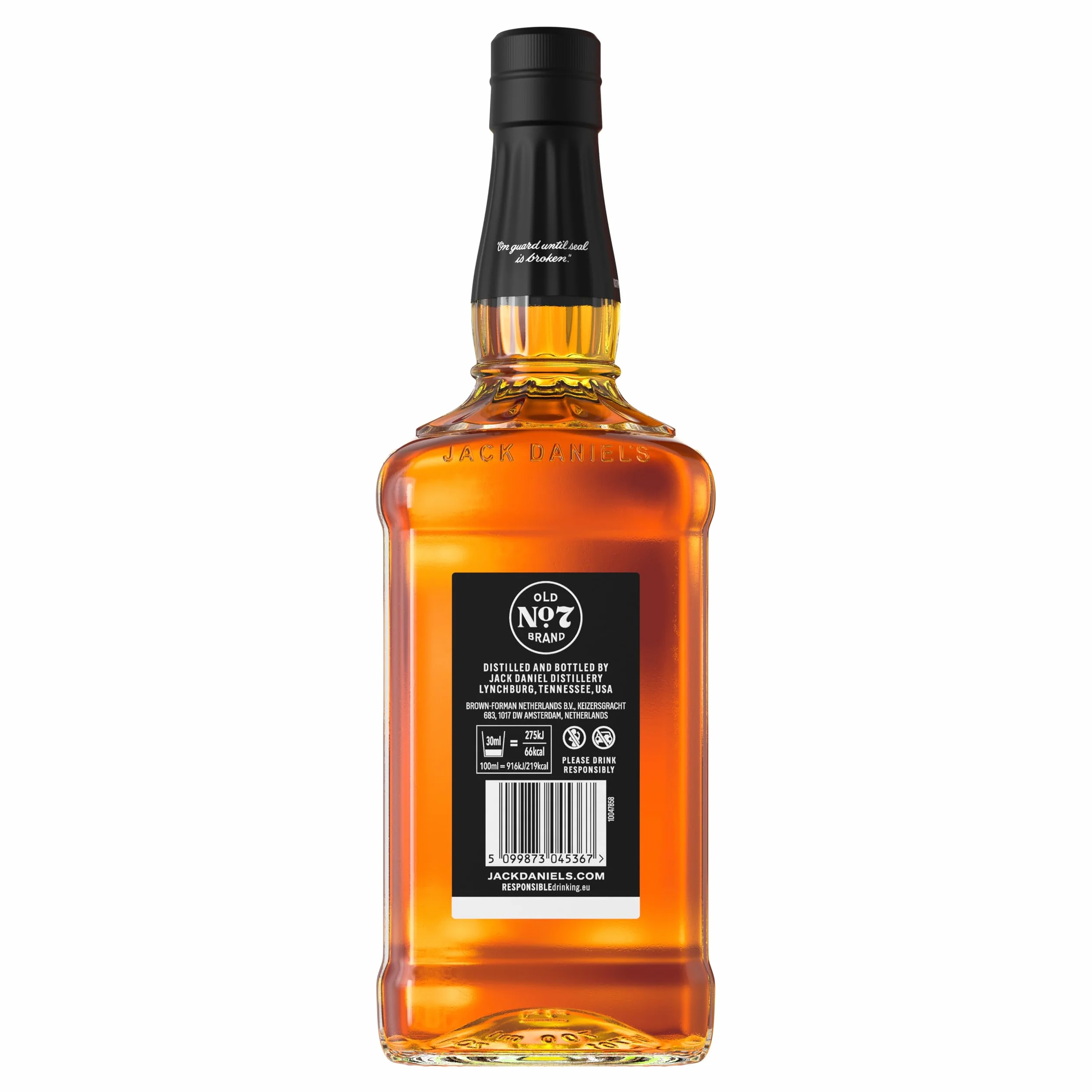 Jack Daniel's Tennessee Whiskey Old No 7 40% Vol 1000 ml