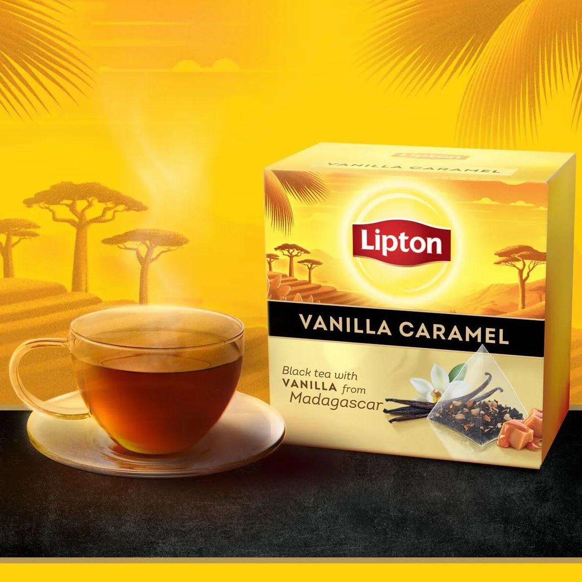 Lipton vainilla caramelo redis 20 sztuk