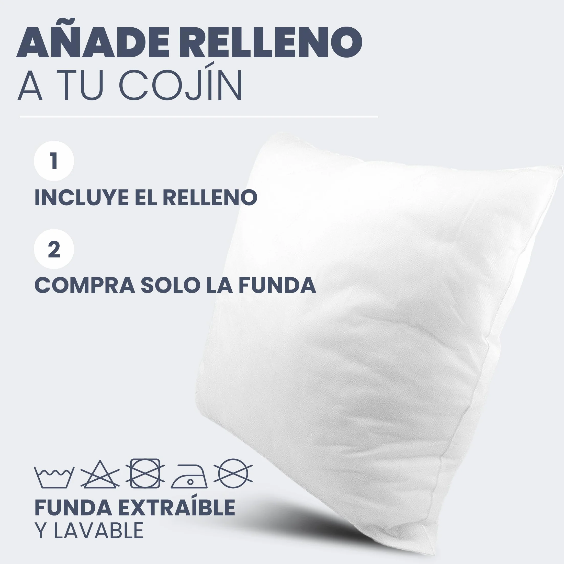 Cojín Personalizado con Foto y Texto 2 Caras Tipo Lino Con Relleno