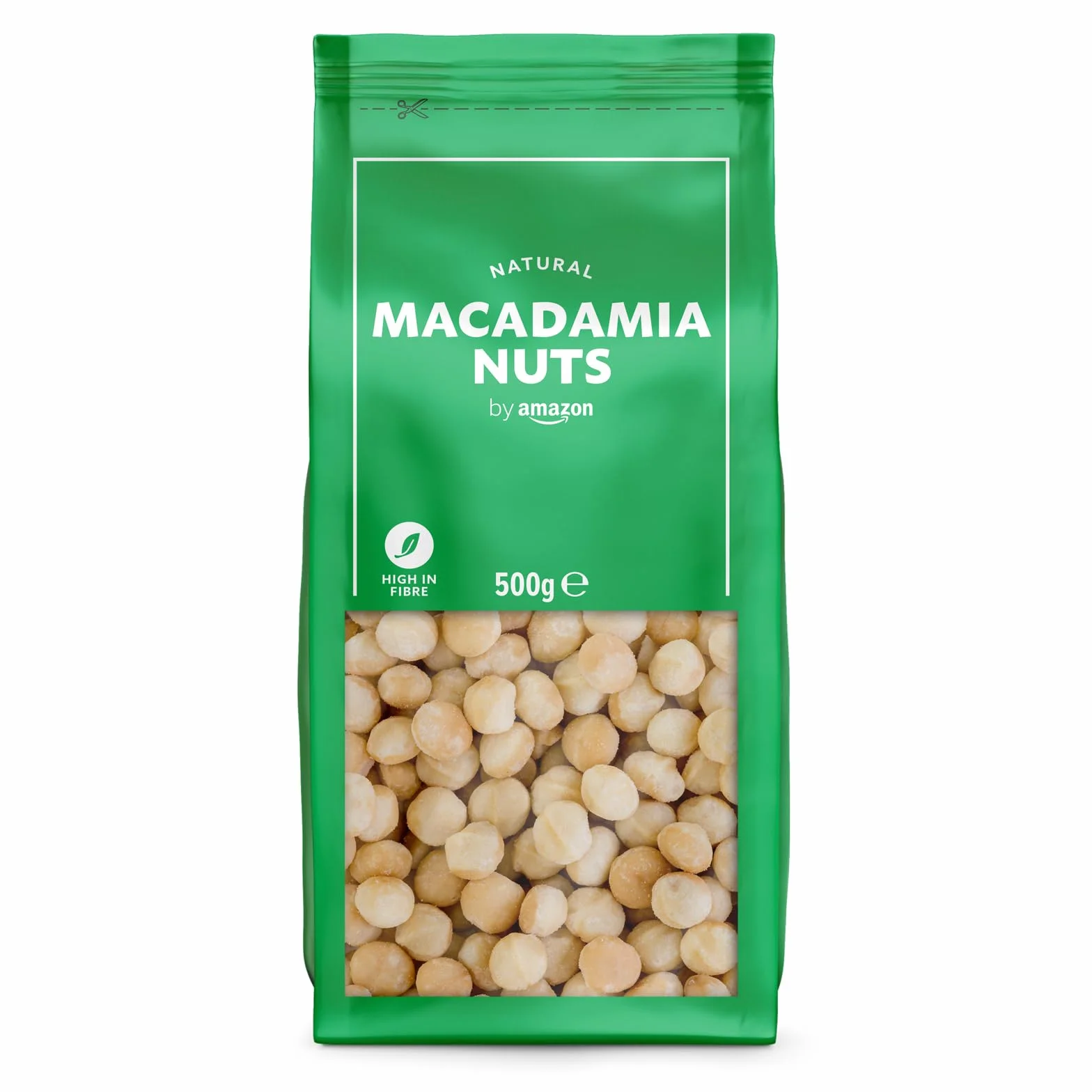 Amazon Nueces de macadamia Sin Sal 500 g Paquete de 1