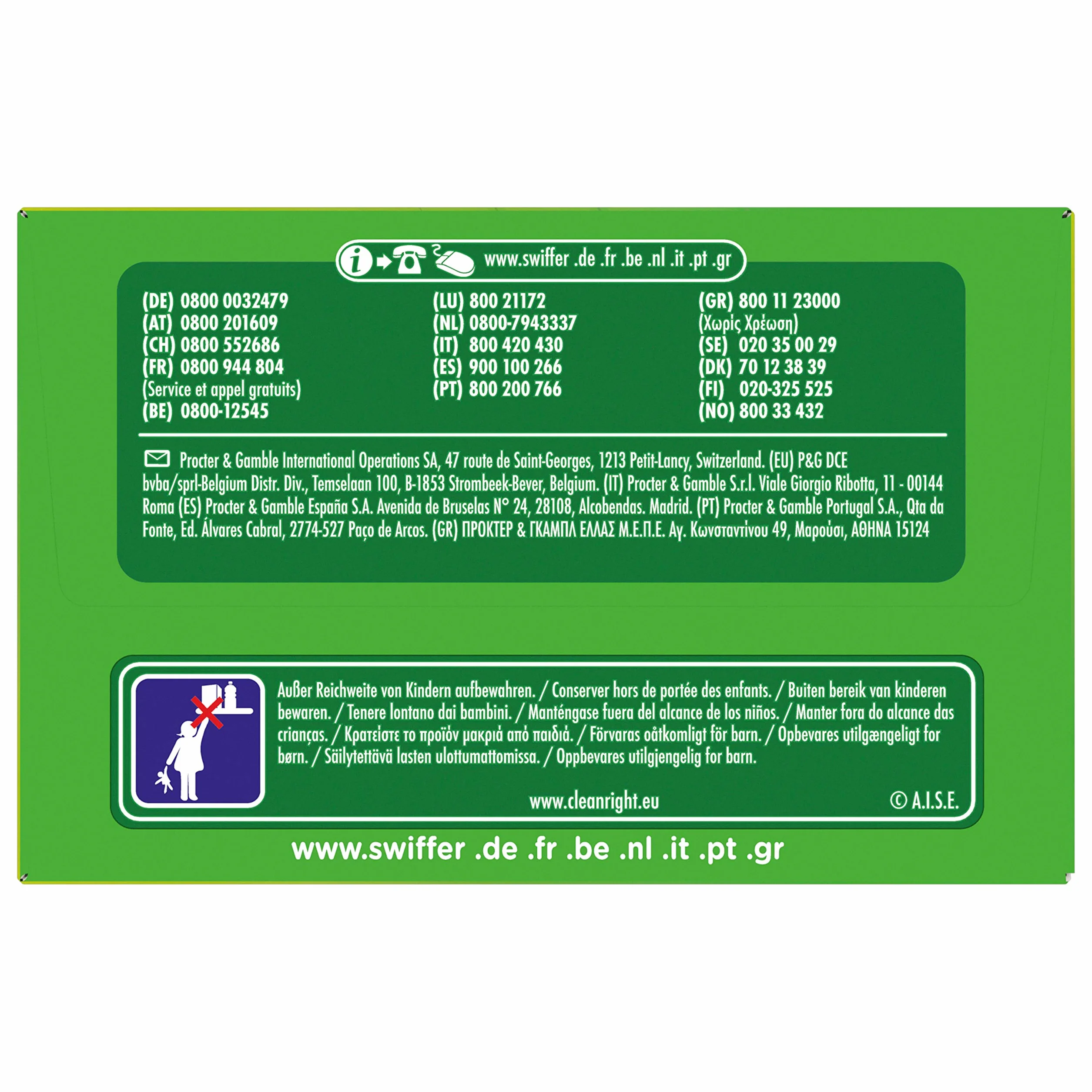 Swiffer Juego de recambio para mopa