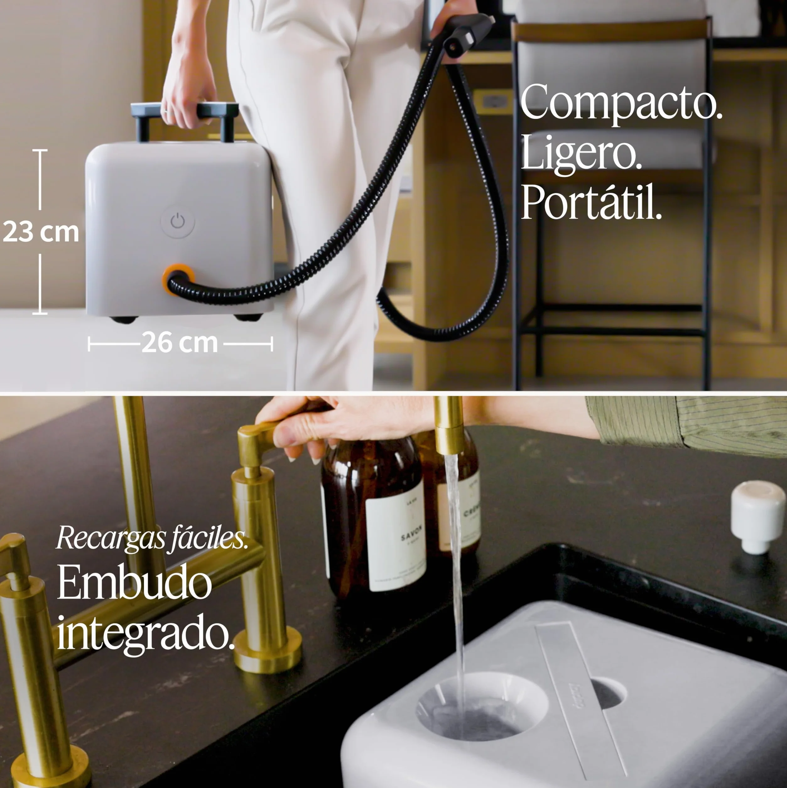 Dupray Neat Plus Limpiador a Vapor – 18 Accesorios, Vapor Potente sin Químicos, Limpieza Profunda para Suelos, Sofás, Cocina, Baño y Coche