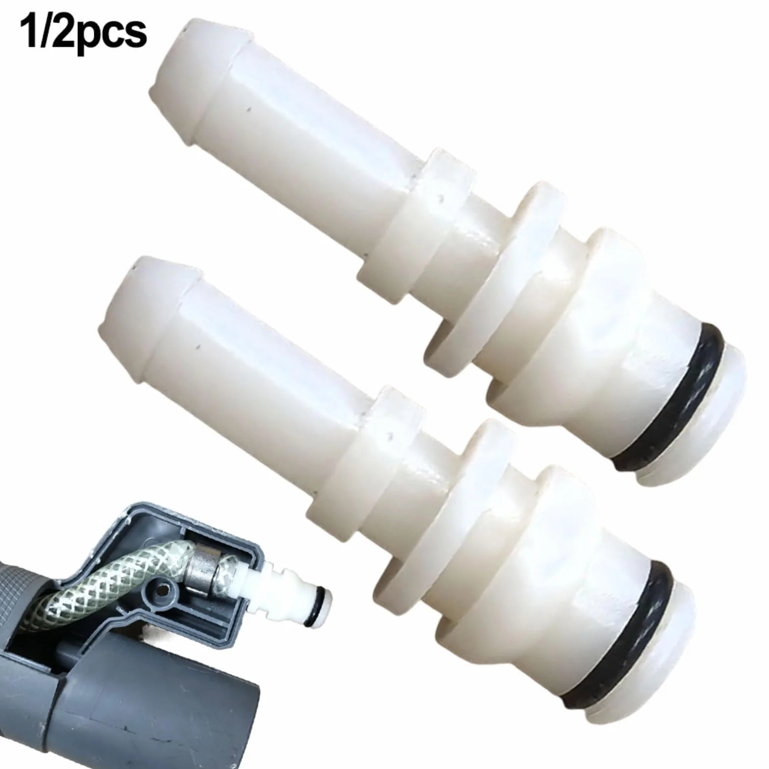 Conector de manguera de mango compatible para Karcher para Puzzi 100, para Puzzi 200, para limpiador de extracción en aerosol Puzzi 300, accesorio de junta de mango de repuesto resistente (1