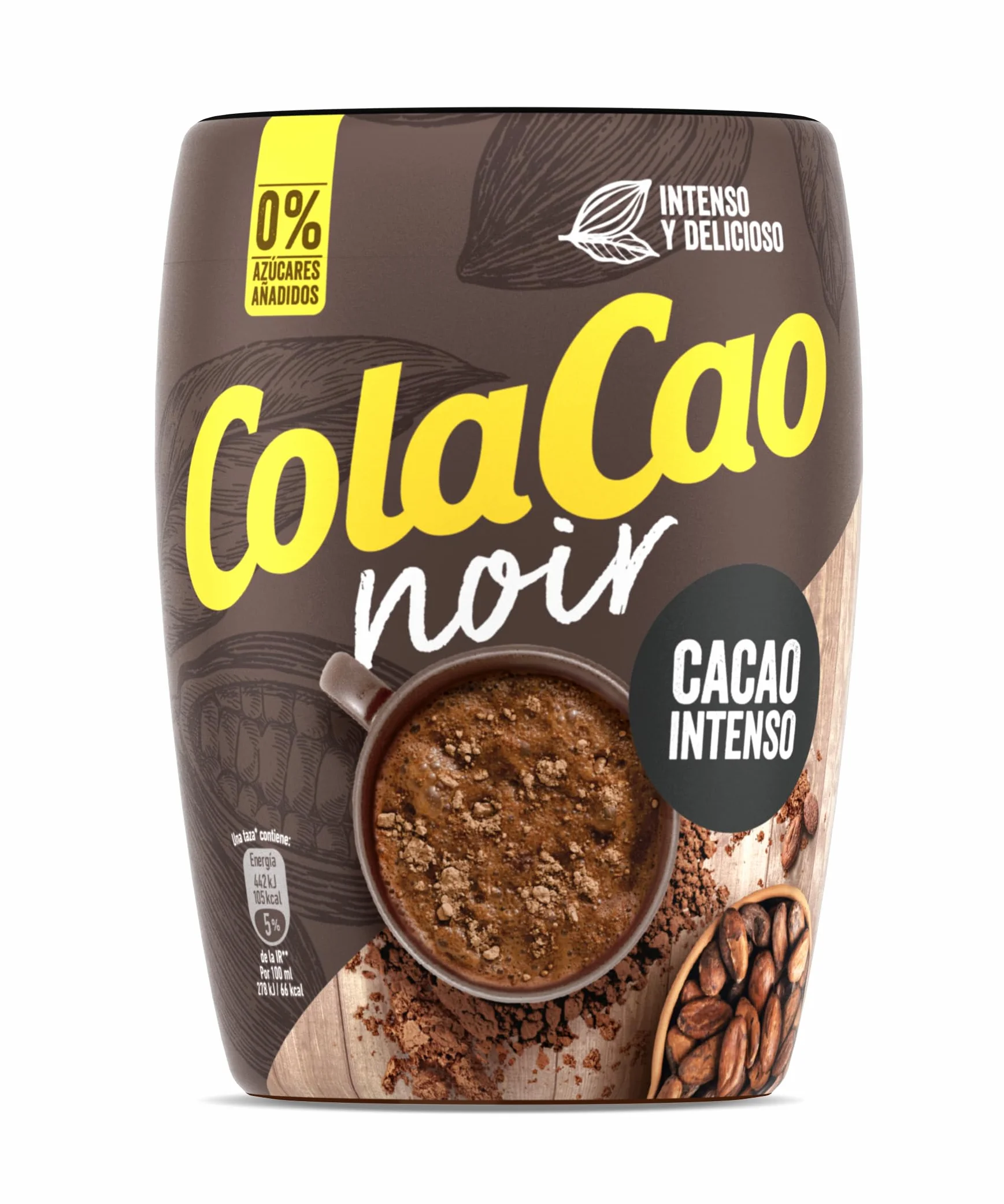ColaCao Noir 0% Azúcares Añadidos, 300g