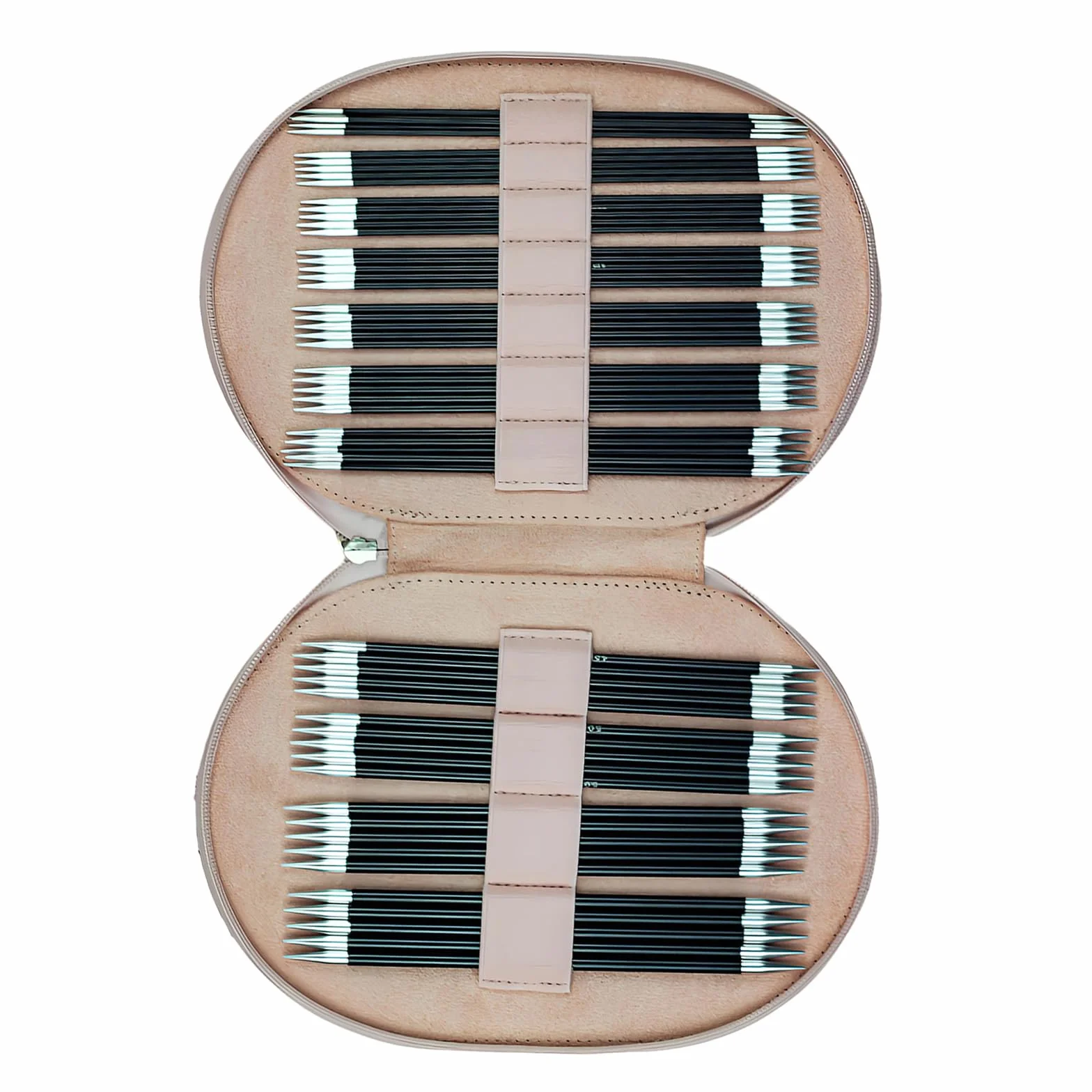 Alumina - Juego de agujas de ganchillo desmontables con mango ergonómico de madera, varios tamaños para manualidades, incluye estuche de almacenamiento