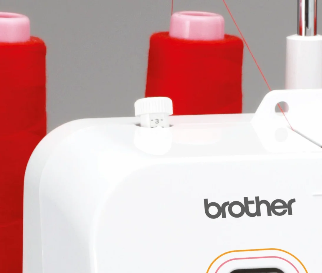 Brother M343D, Acero Inoxidable, Blanco, 38 X 32 X 36 cm