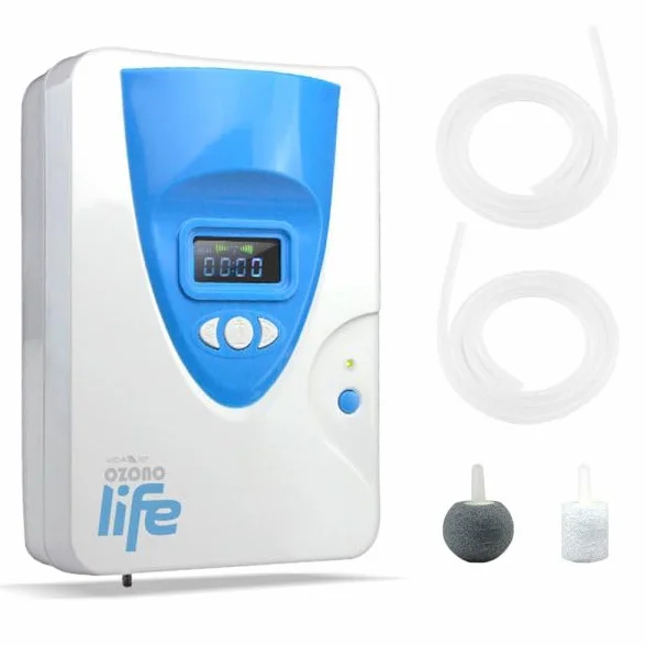 LIFE Vida10 Ozonizador Generador de Ozono Purificador de Aire Agua 400mg/h 70-80 m²