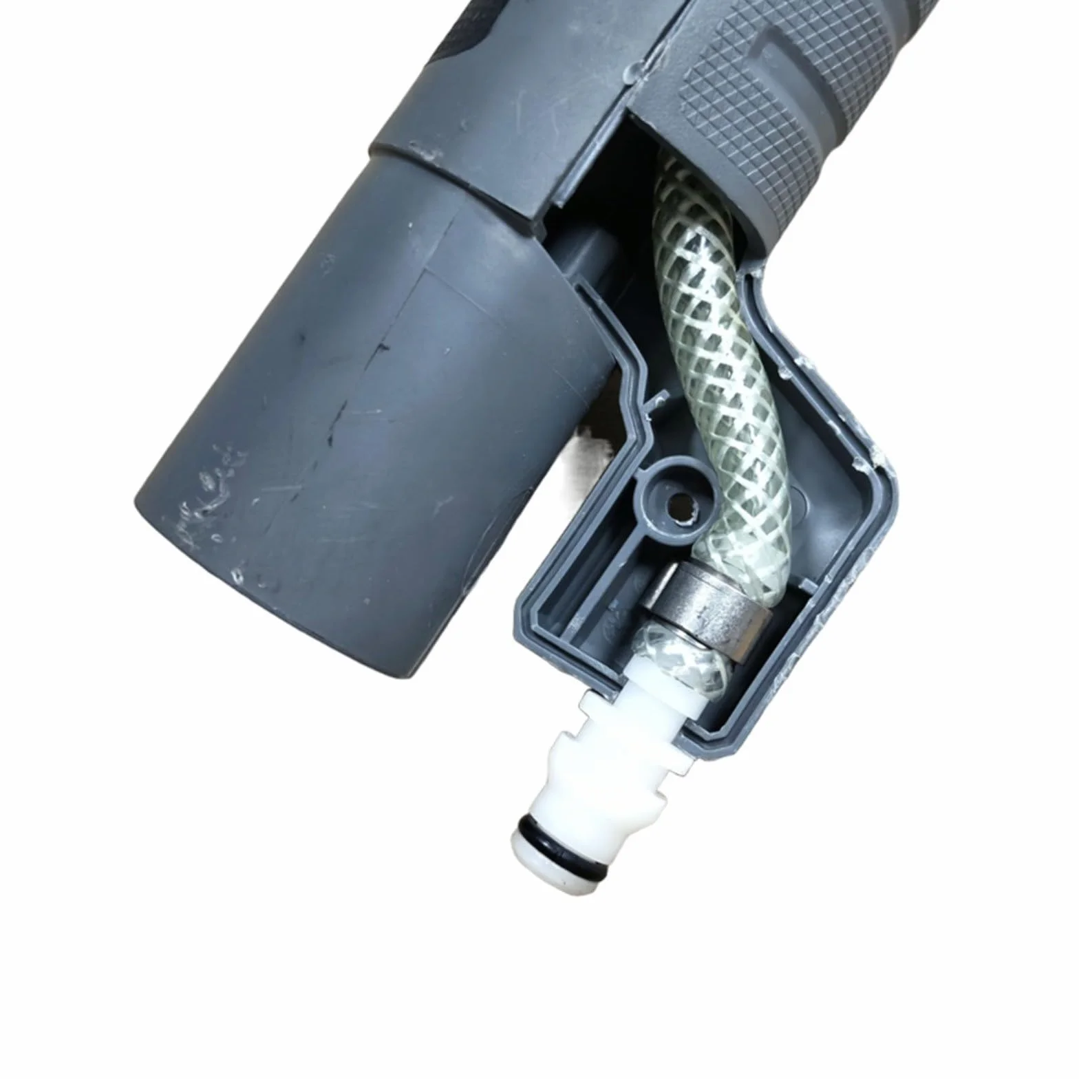 Conector de manguera de mango compatible para Karcher para Puzzi 100, para Puzzi 200, para limpiador de extracción en aerosol Puzzi 300, accesorio de junta de mango de repuesto resistente (1