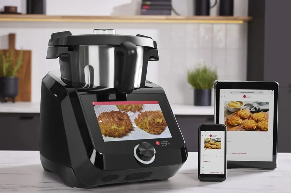 PSIDE Silvercrest Monsieur Cuisine Smart Black Edition SKMS 1200 B1 1200 W Negro