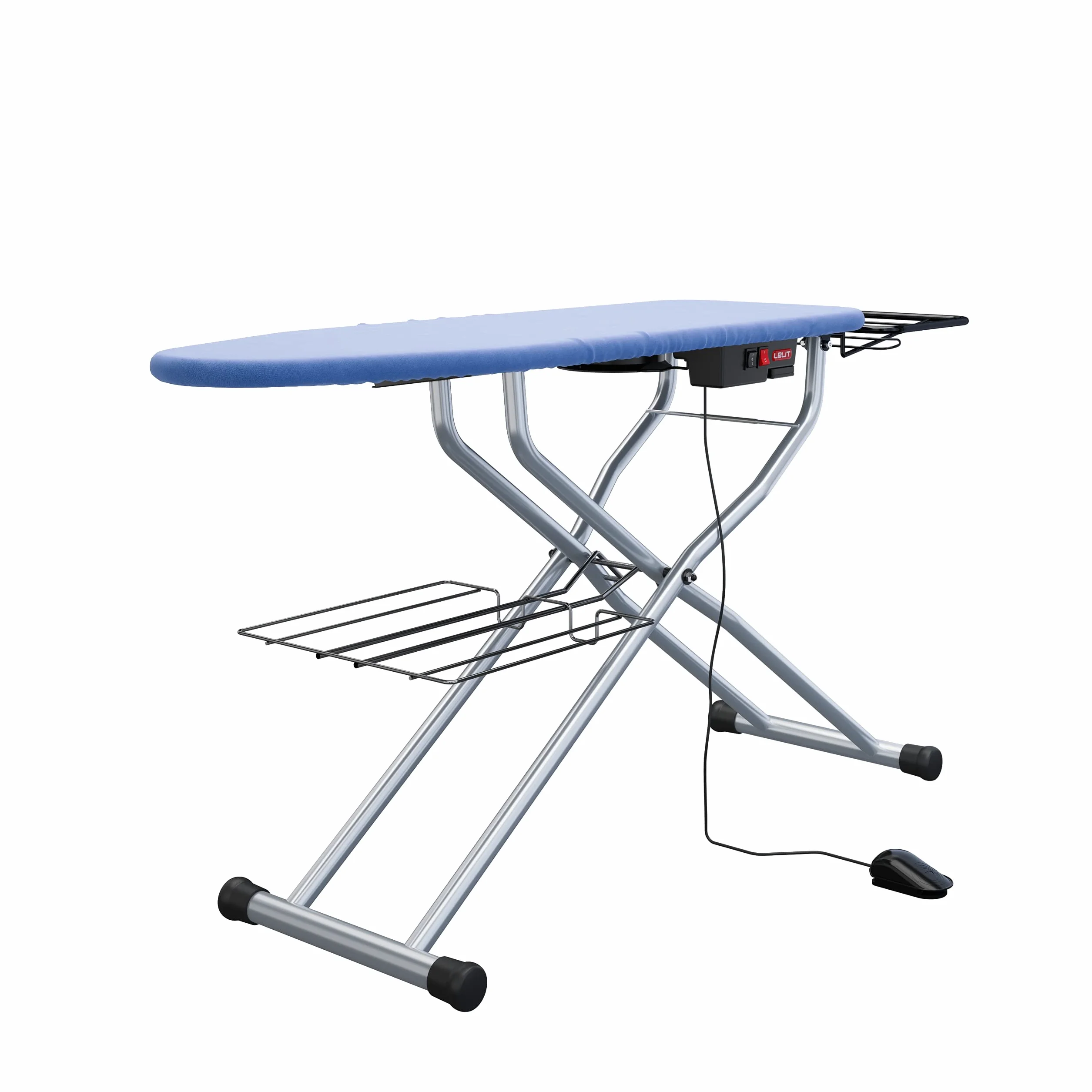 Carla, Tabla de Planchar con Superficie calentada, Funciones aspirante y soplante con Pedal de Control