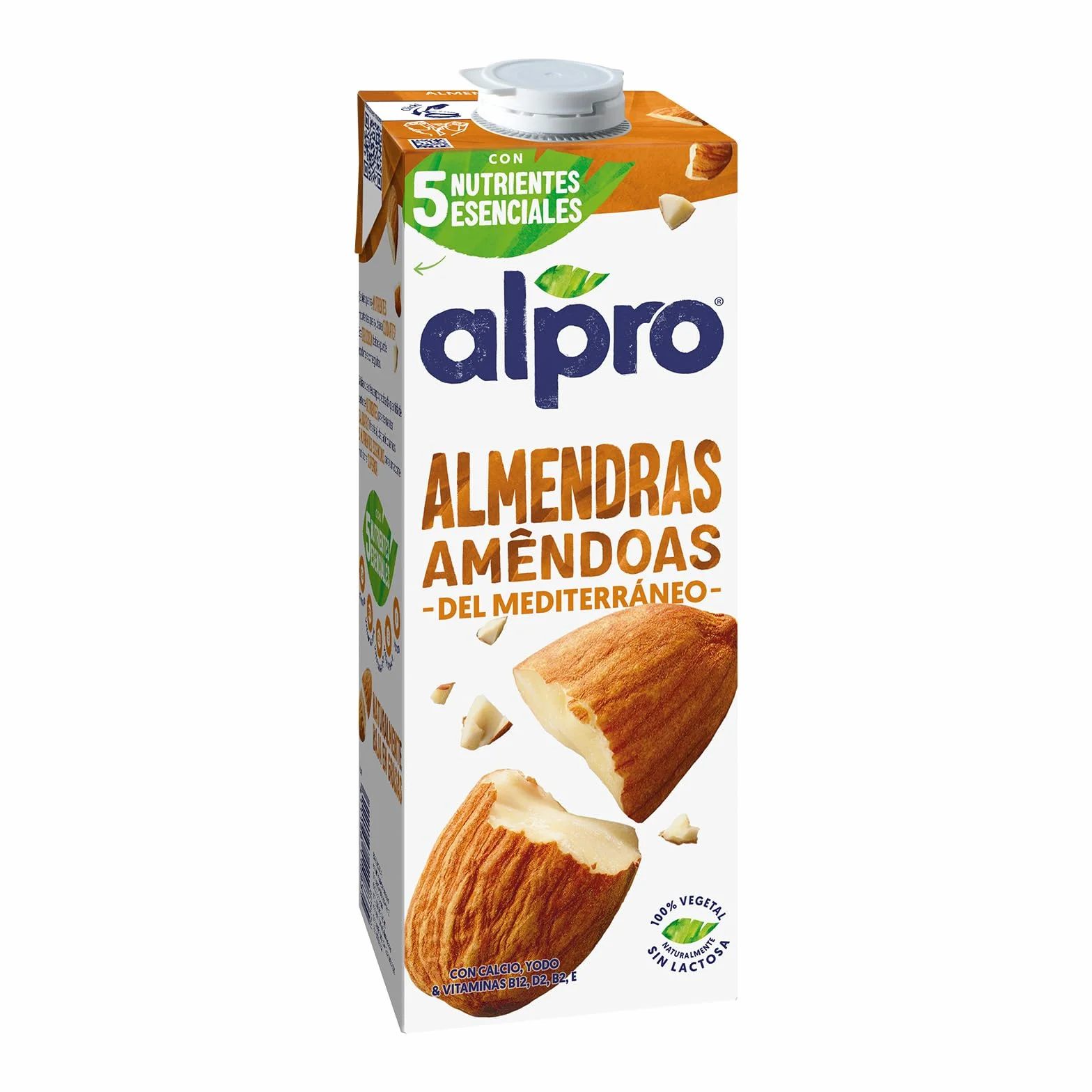 Alpro Bebida Vegetal de Almendras Pack 6 x 1L