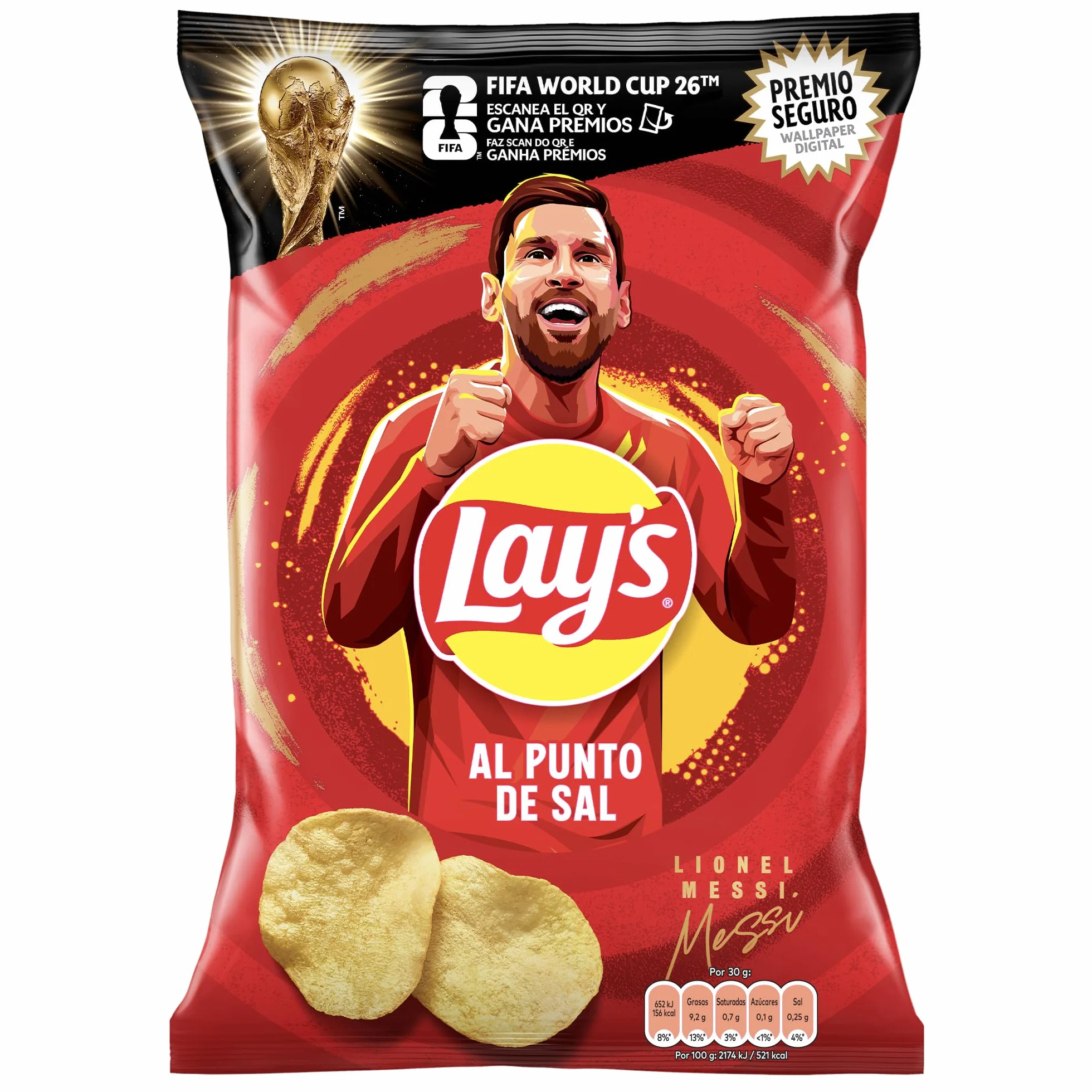 Lay's Patatas Fritas Al Punto de Sal 150g