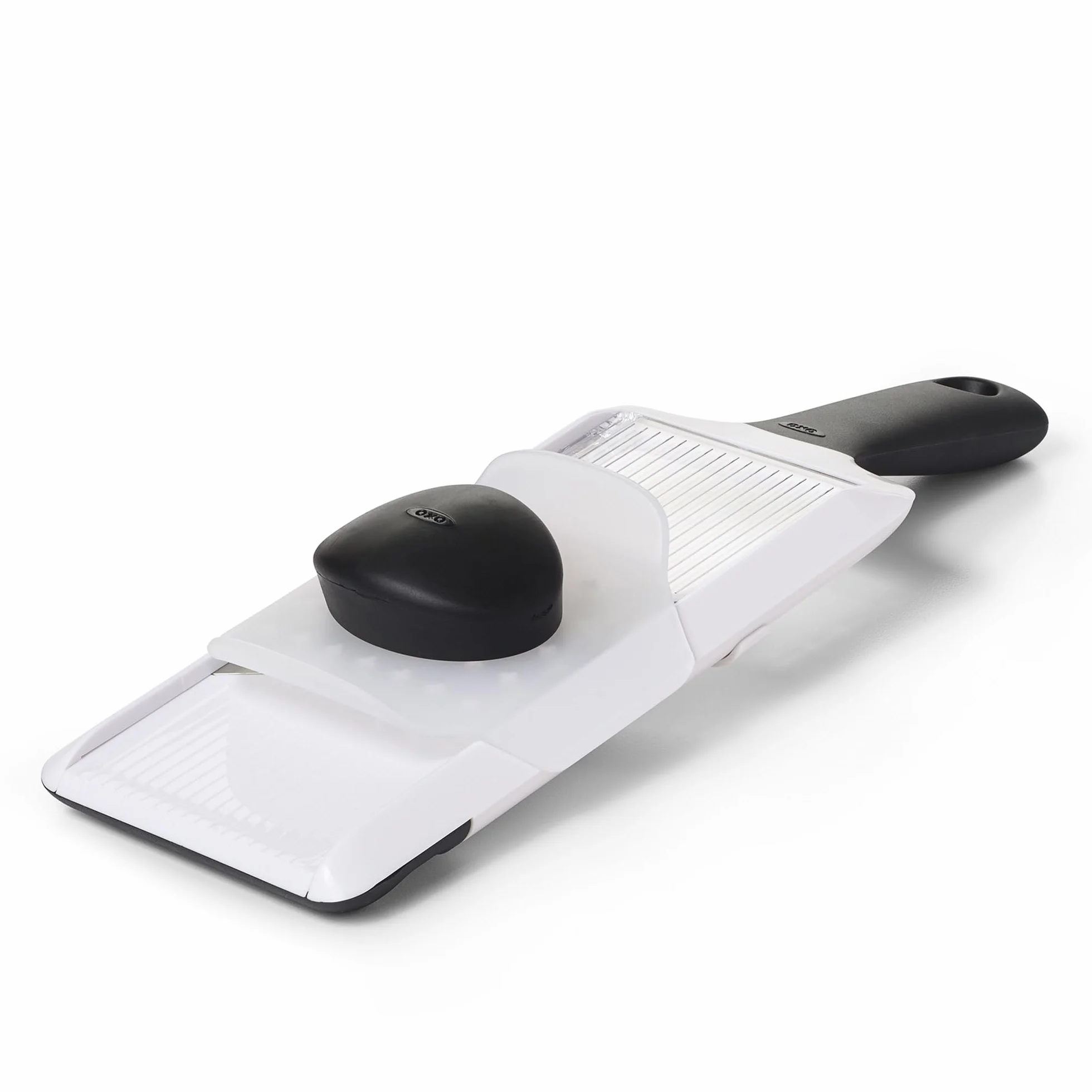 Oxo Good Grips INOXO.1119100ML Mandolina Rodajas C/ Mango, Negro/ Blanco, Estándar