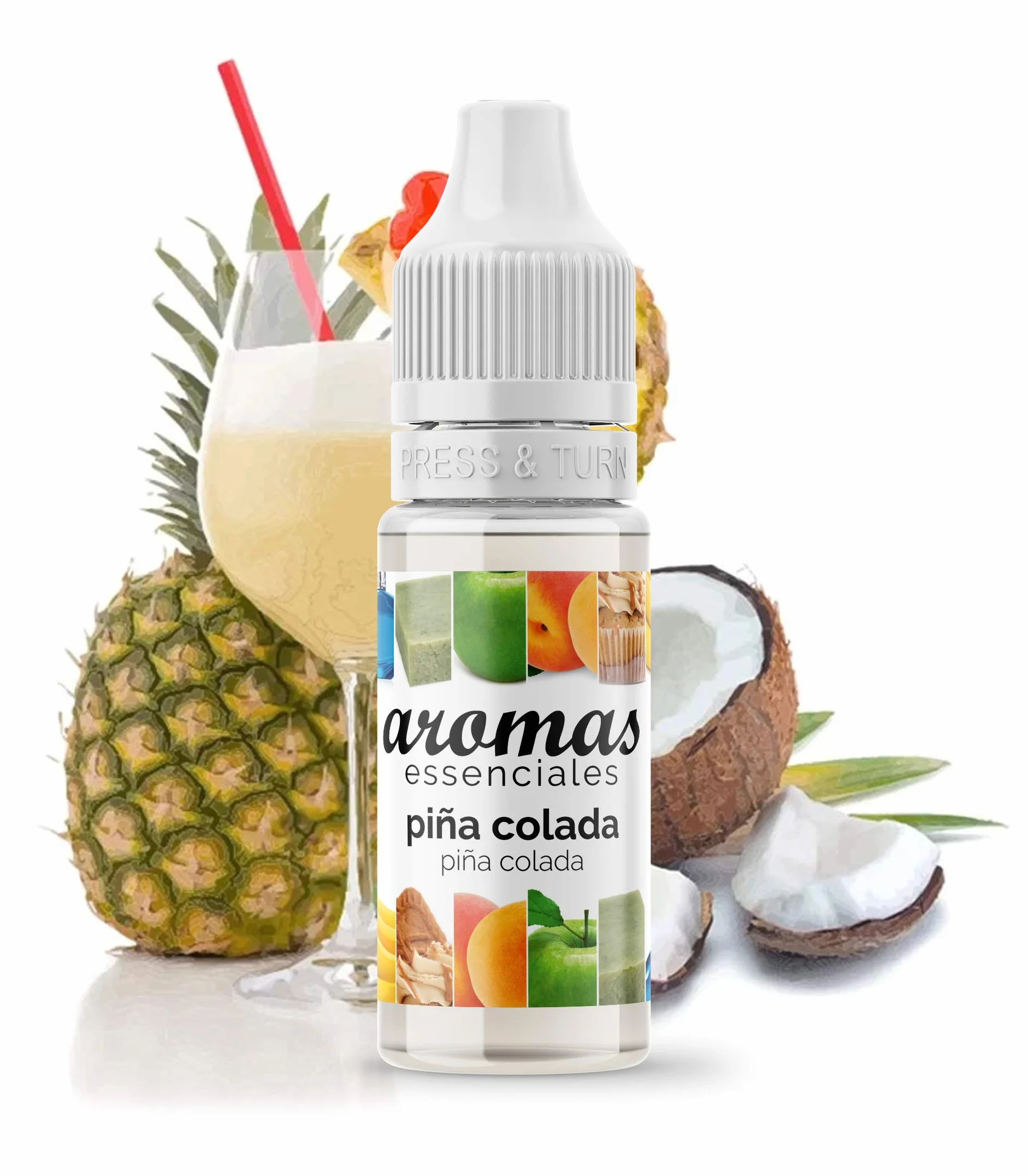 Aroma de Piña Colada concentrado 10 ml