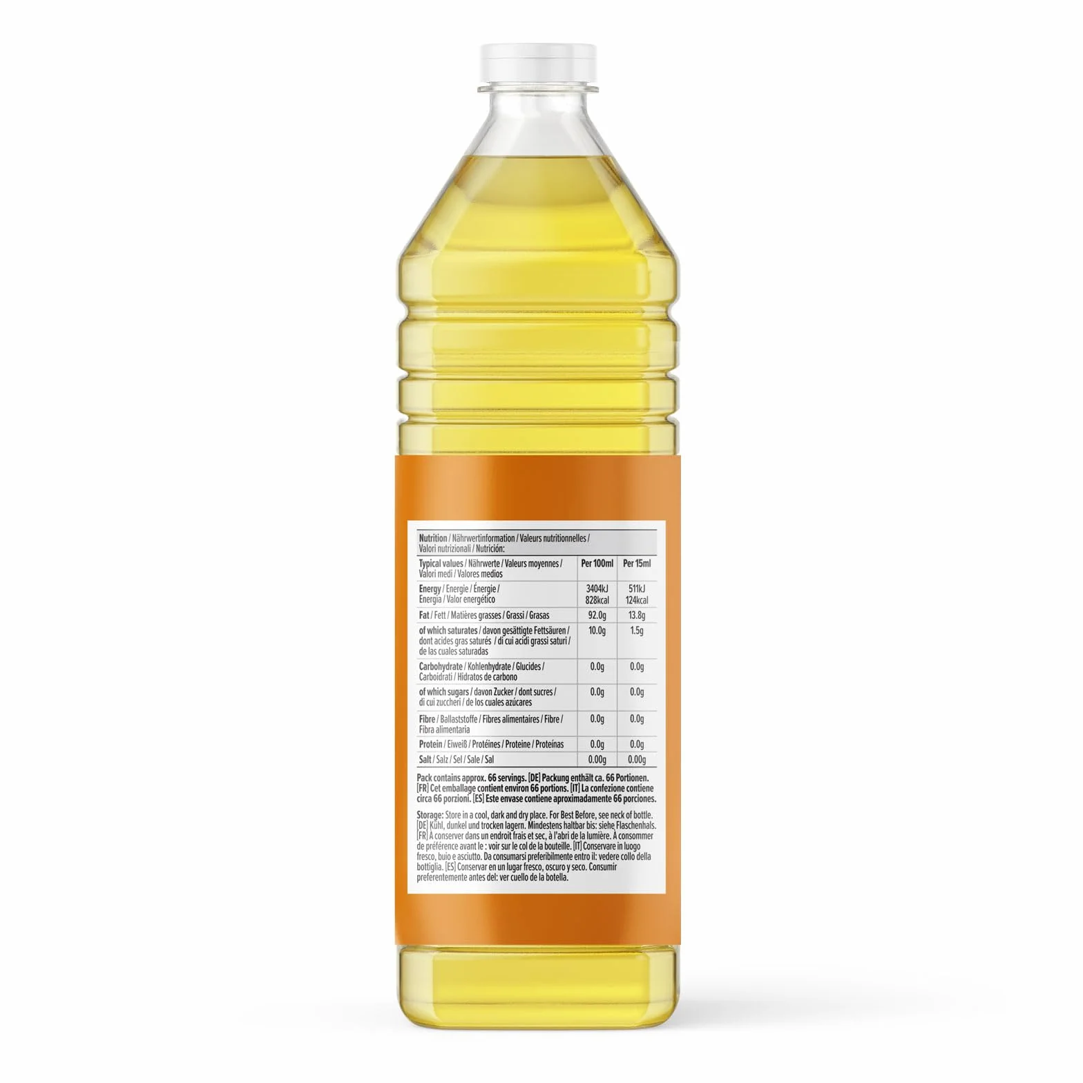 Aceite Refinado De Girasol by Amazon, 1L