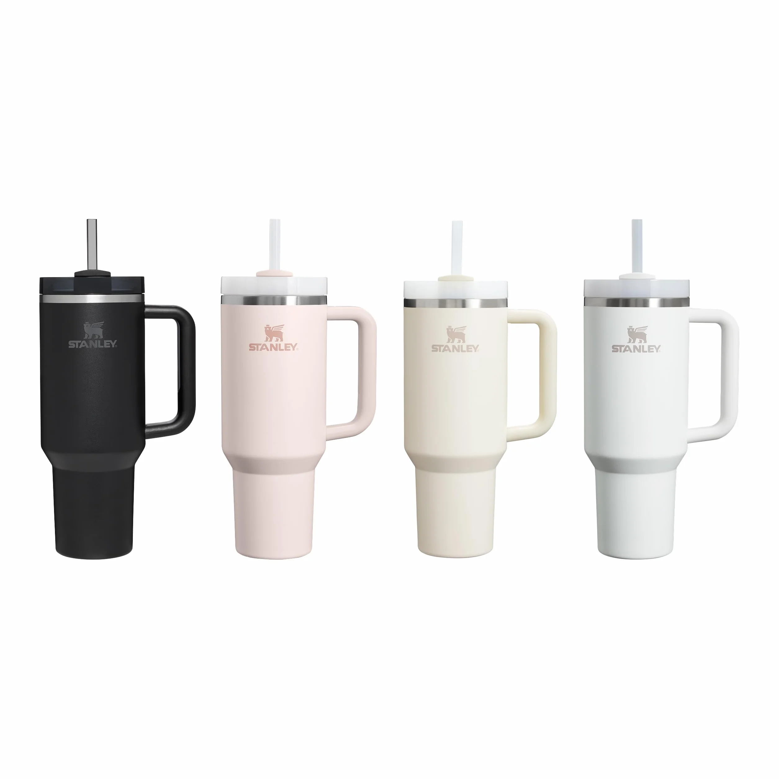STANLEY Quencher H2.0 FlowState Tumbler 1.2L Termo Acero Inoxidable Sin BPA - Rose Quartz