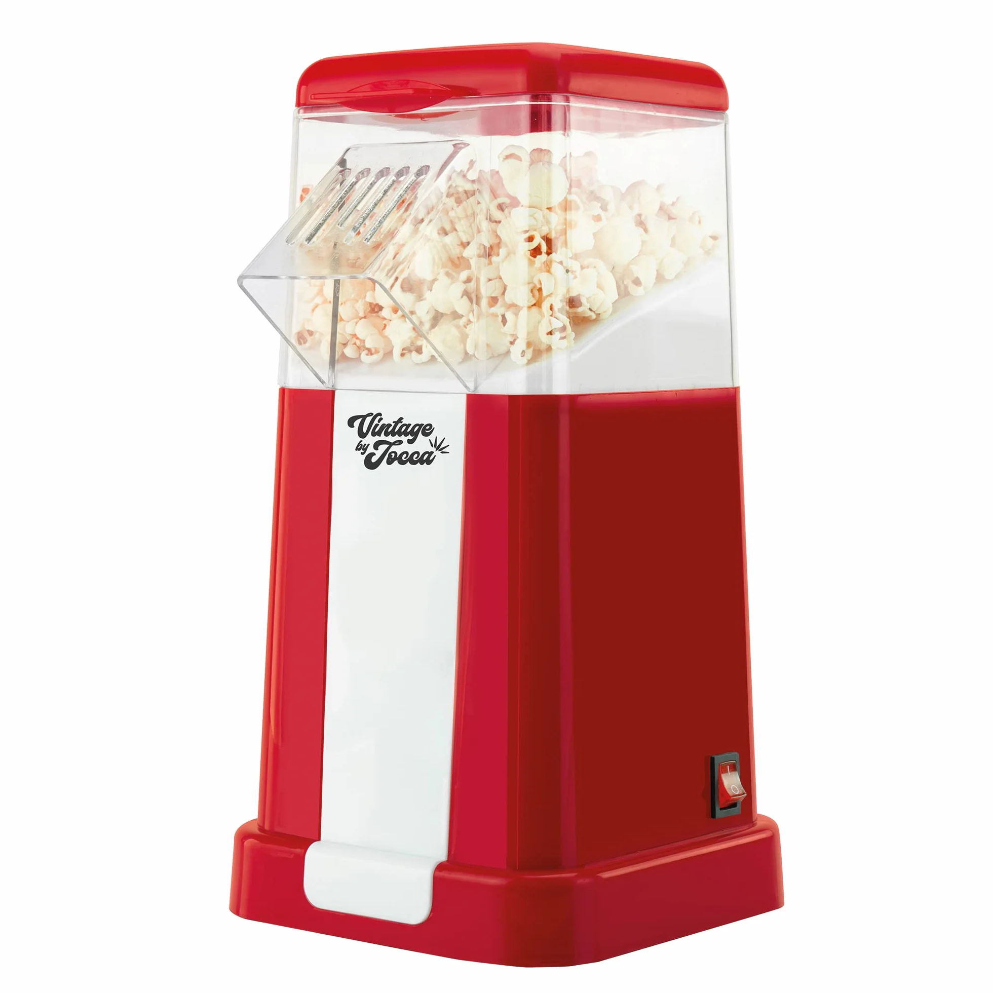 Palomitero Eléctrico 1200W sin Aceite, Máquina de Palomitas con Vaso Medidor