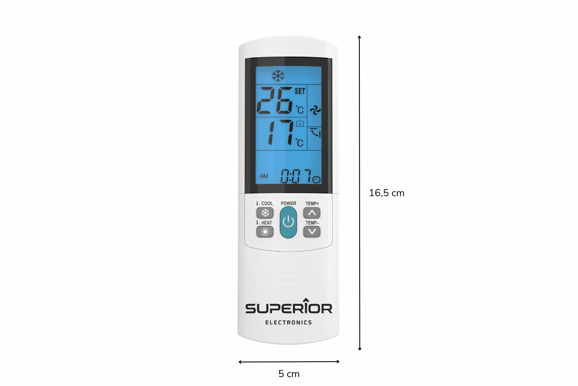 Superior Electronics AirCo Plus 8K Control Remoto Universal para Aire Acondicionado