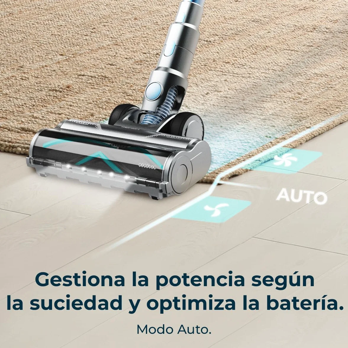 Cecotec Conga Rockstar RS50 X-Treme Aspiradora Escoba sin Cable 60kPa 400W 120AW 60mins Autonomía 130m2