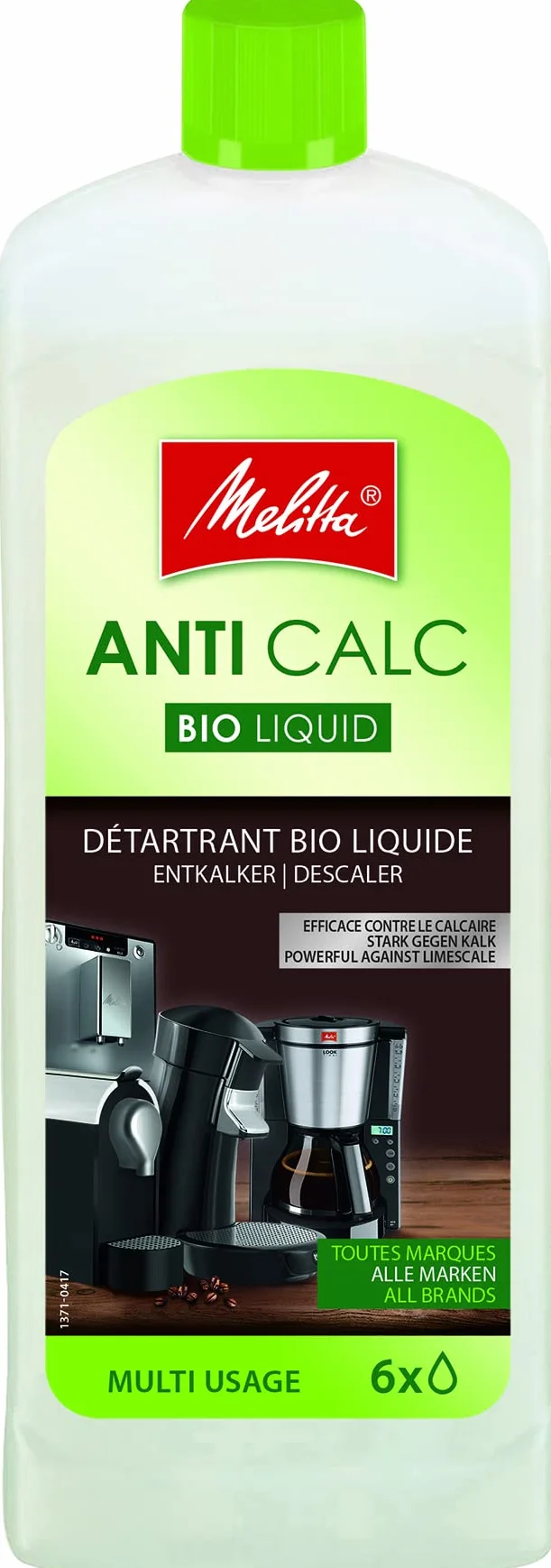 Melitta Descalcificador para cafetera BIO líquido 250 ml